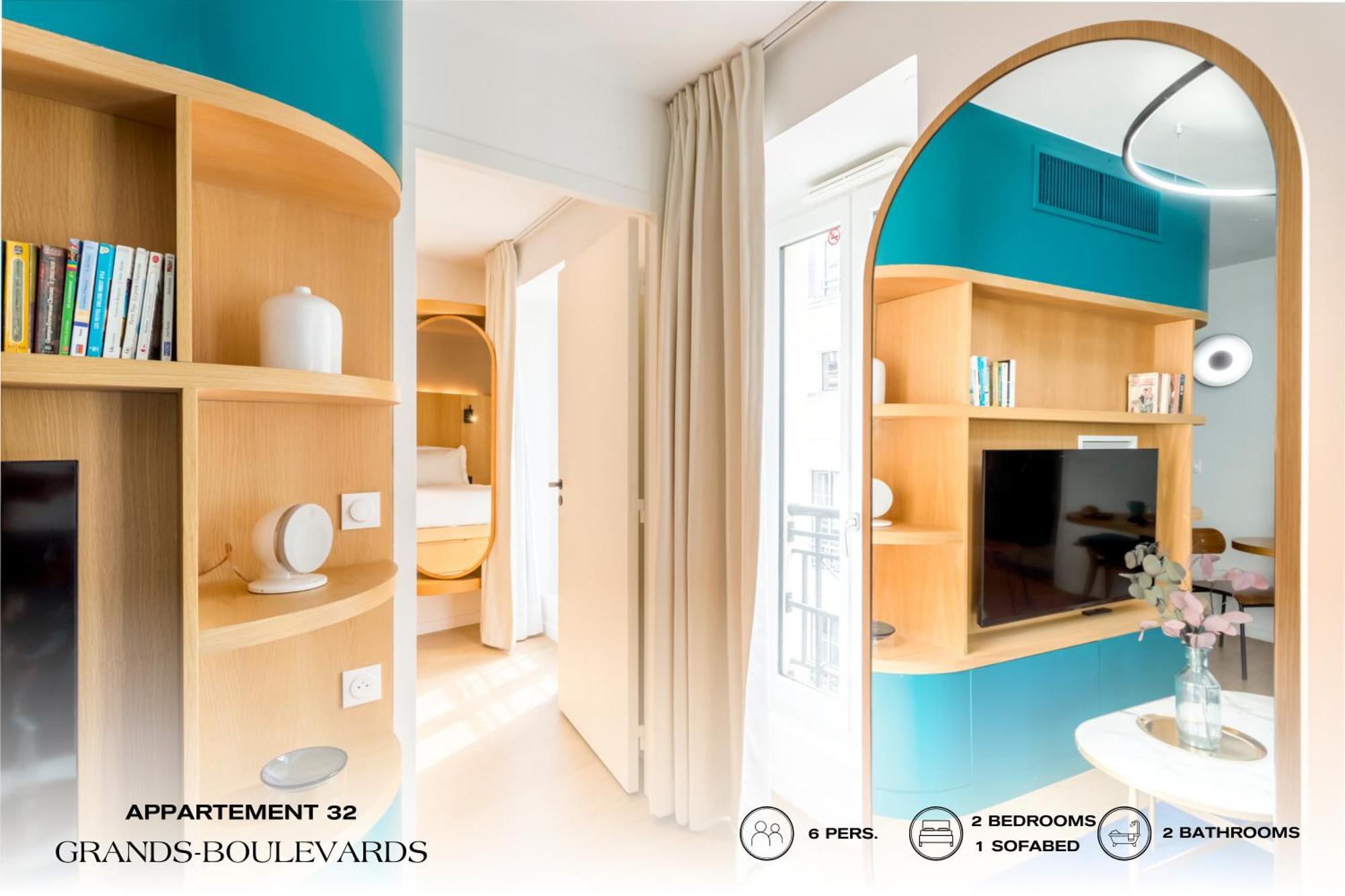 Apartment Beauquartier - Grands Boulevards Paris