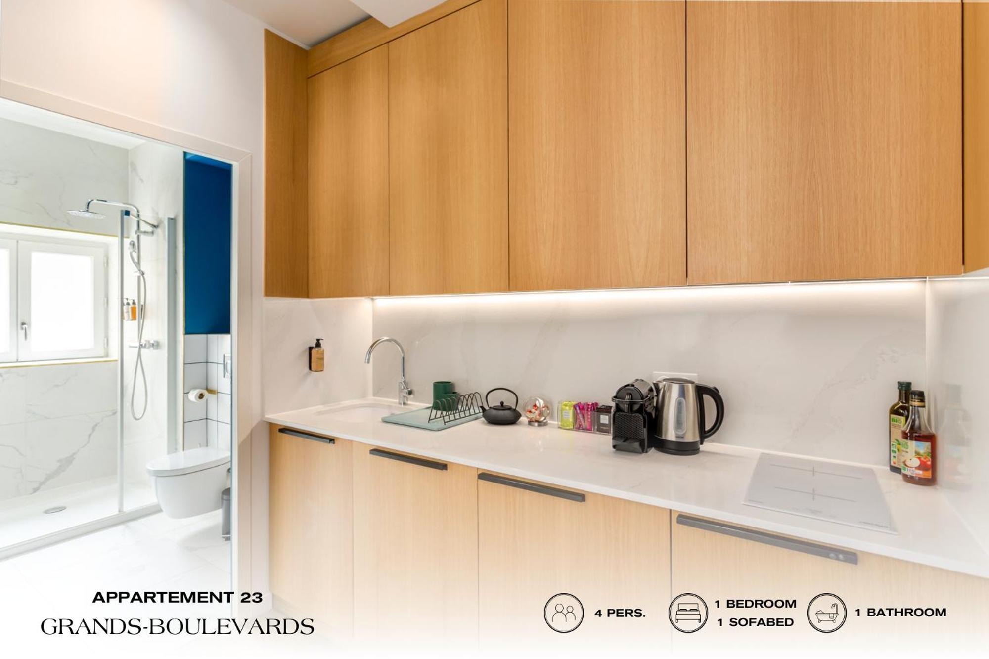 Beauquartier - Grands Boulevards Apartment *