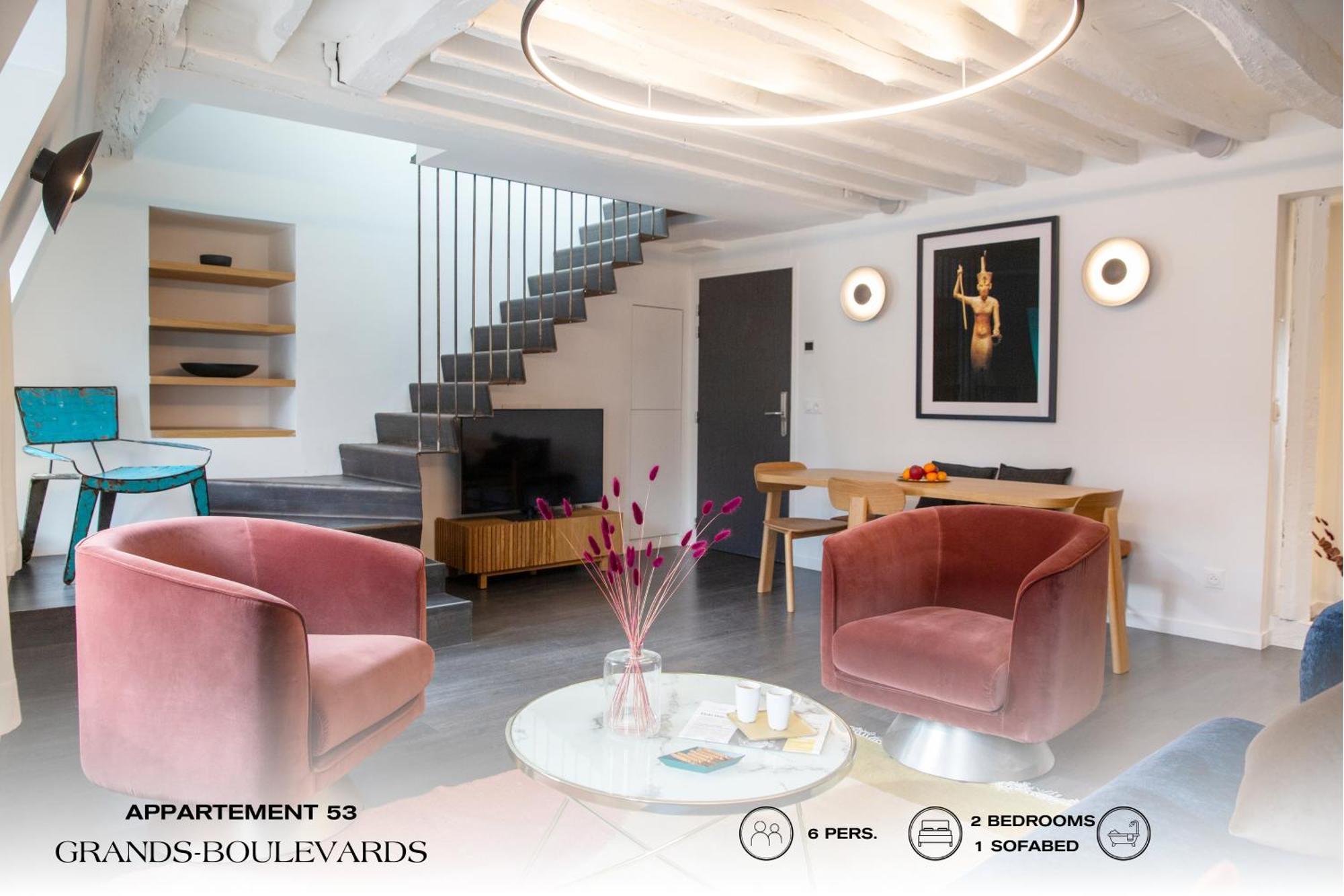 Beauquartier - Grands Boulevards Apartment Paris