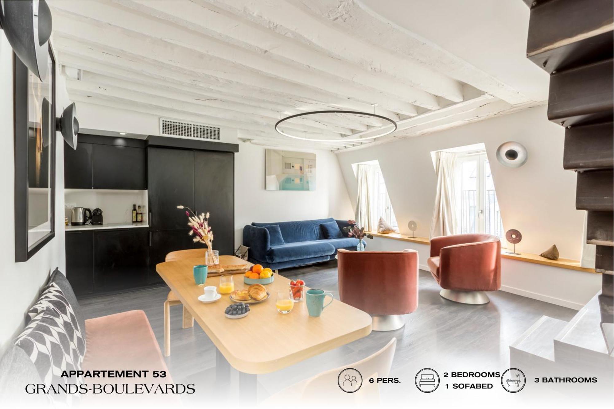 Apartment Beauquartier - Grands Boulevards *
