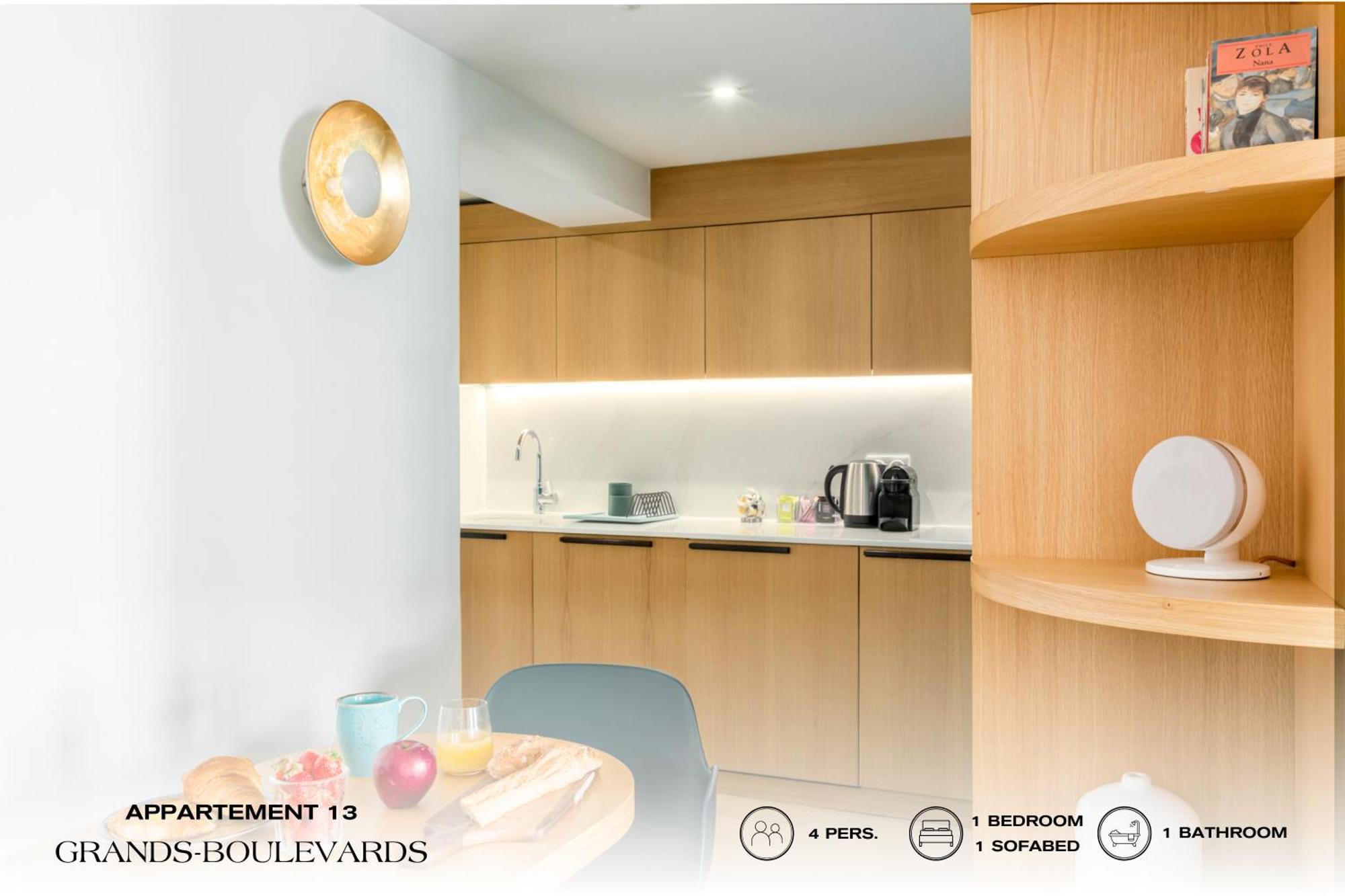 Apartment Beauquartier - Grands Boulevards Paris