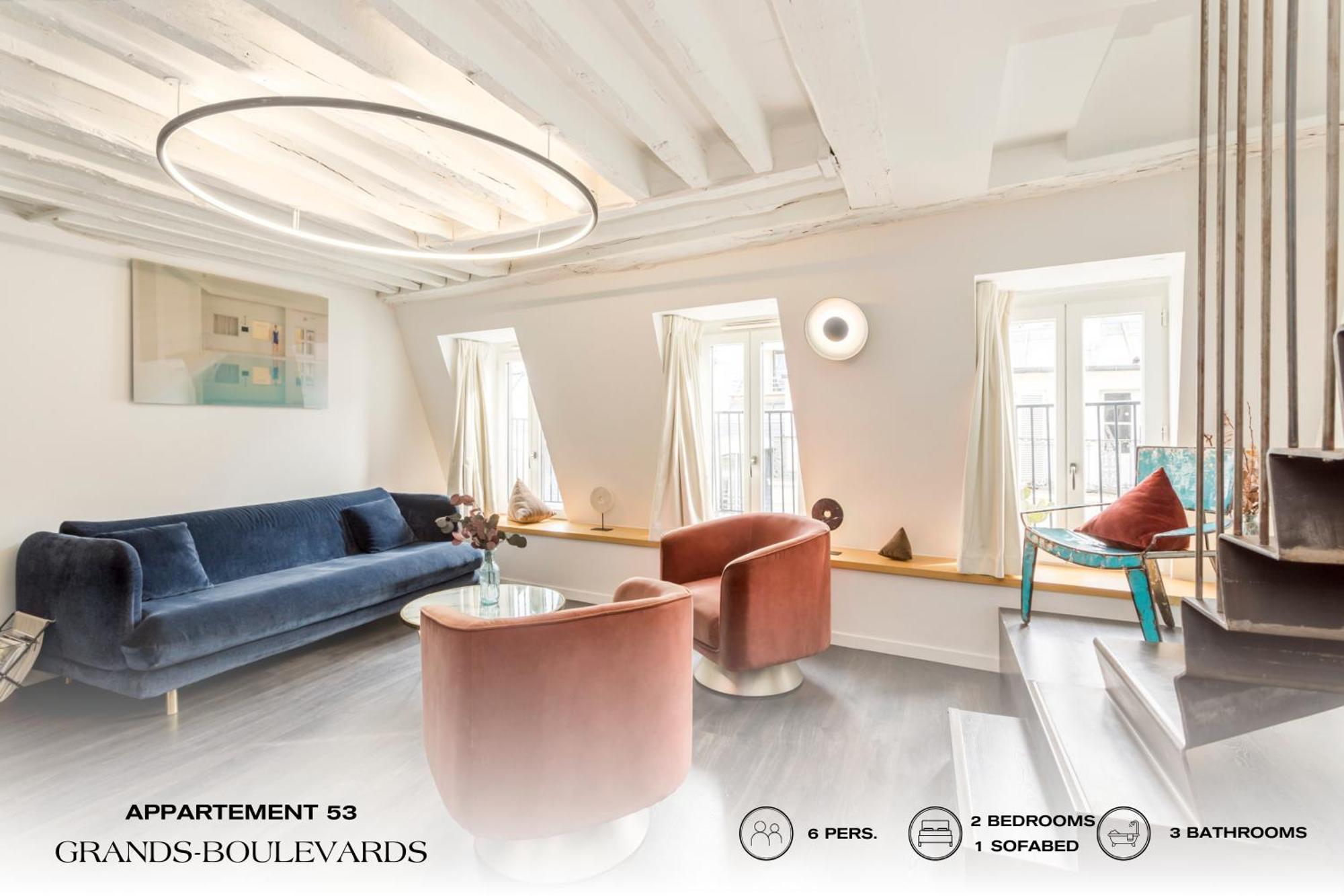 Beauquartier - Grands Boulevards Apartment