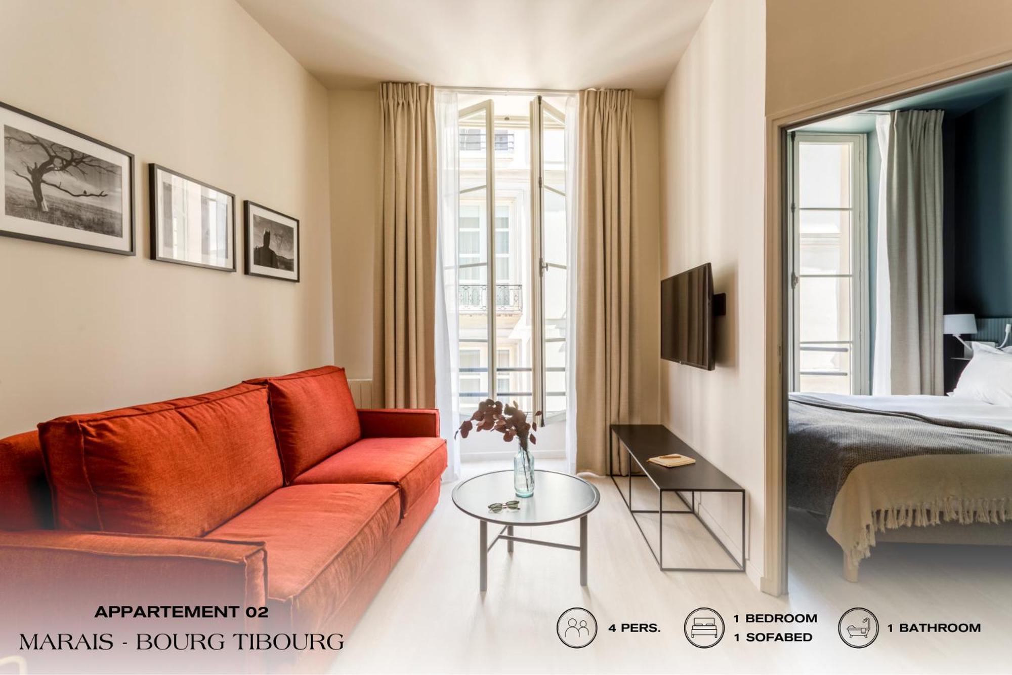 Beauquartier - Marais, Bourg Tibourg * Paris