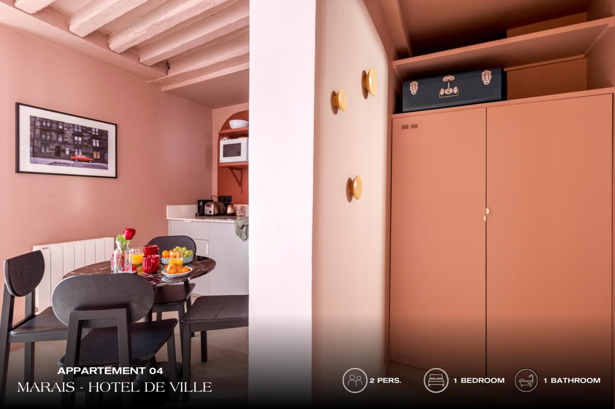 Apartamento Beauquartier - Marais, Bourg Tibourg *