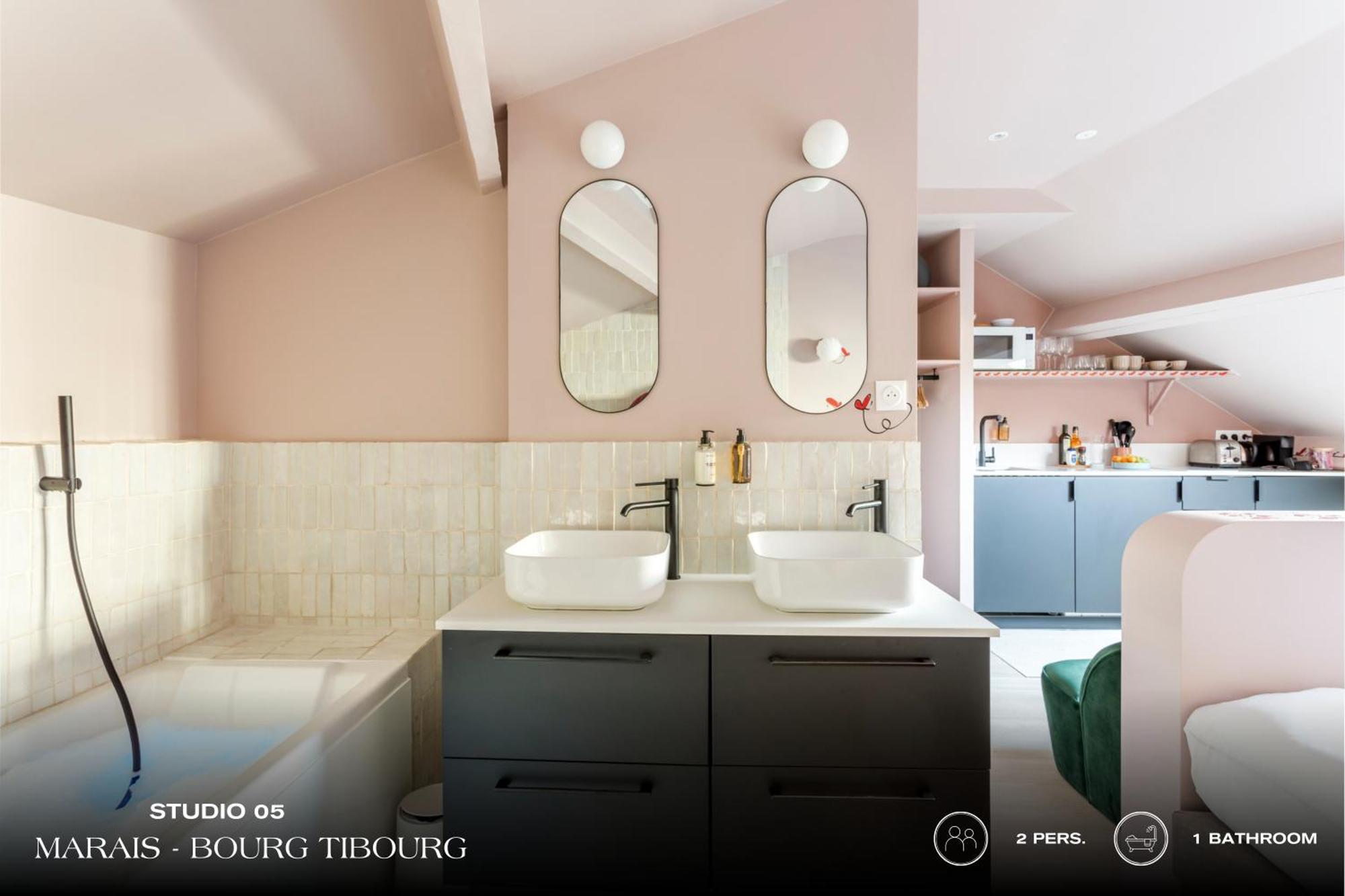 Apartamento Beauquartier - Marais, Bourg Tibourg Paris