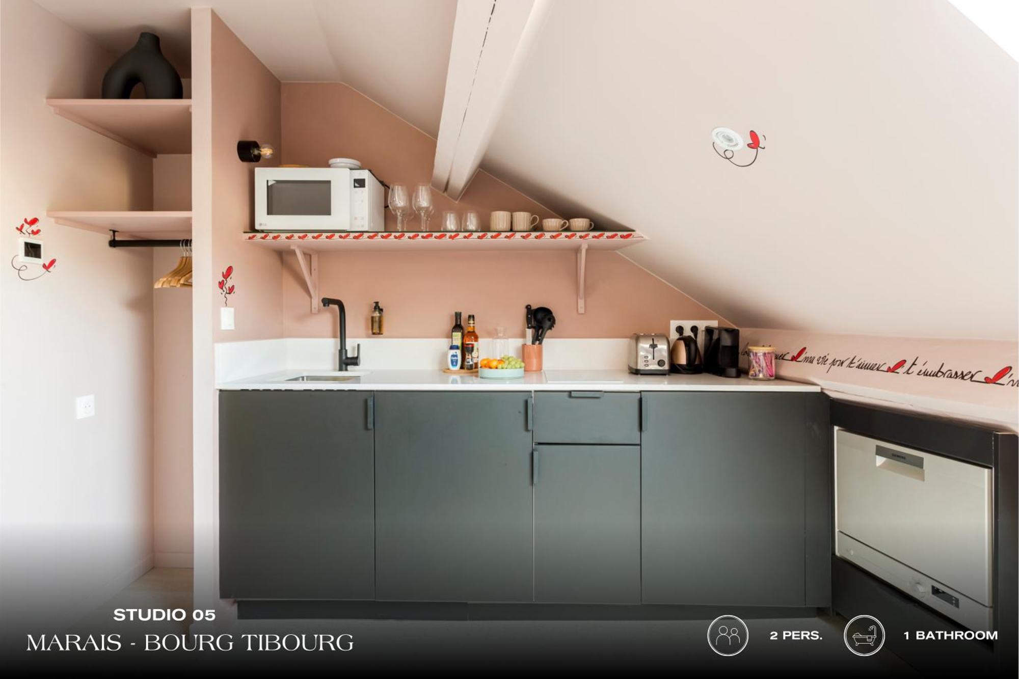 Apartamento Beauquartier - Marais, Bourg Tibourg *