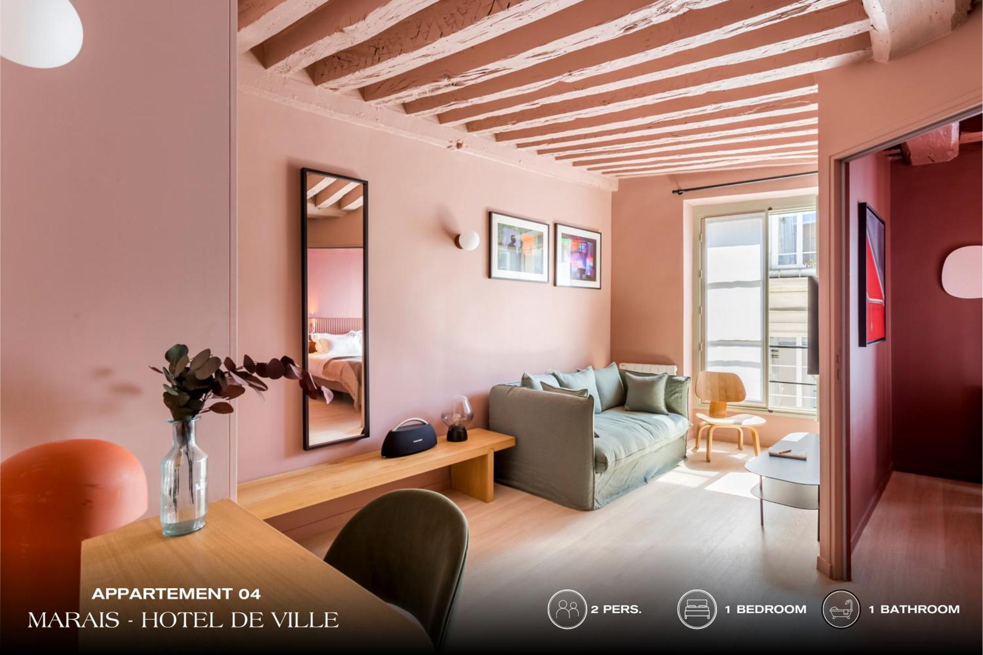 Beauquartier - Marais, Bourg Tibourg Apartamento Paris