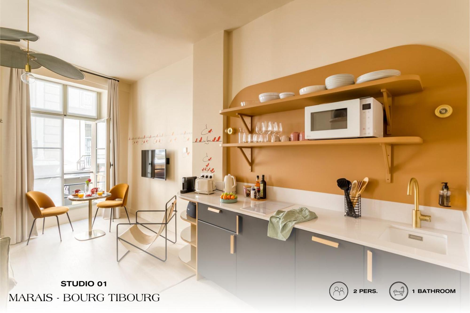 Beauquartier - Marais, Bourg Tibourg * Paris