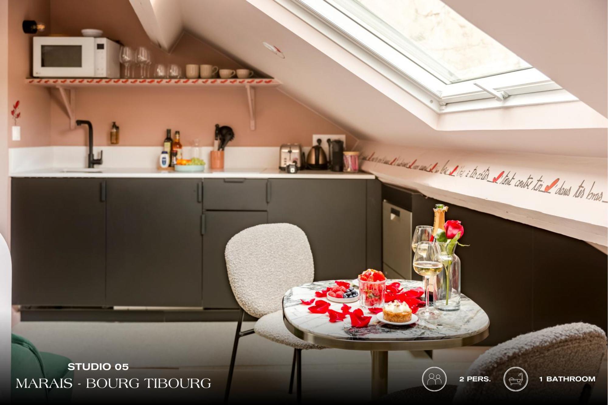 Beauquartier - Marais, Bourg Tibourg Apartamento