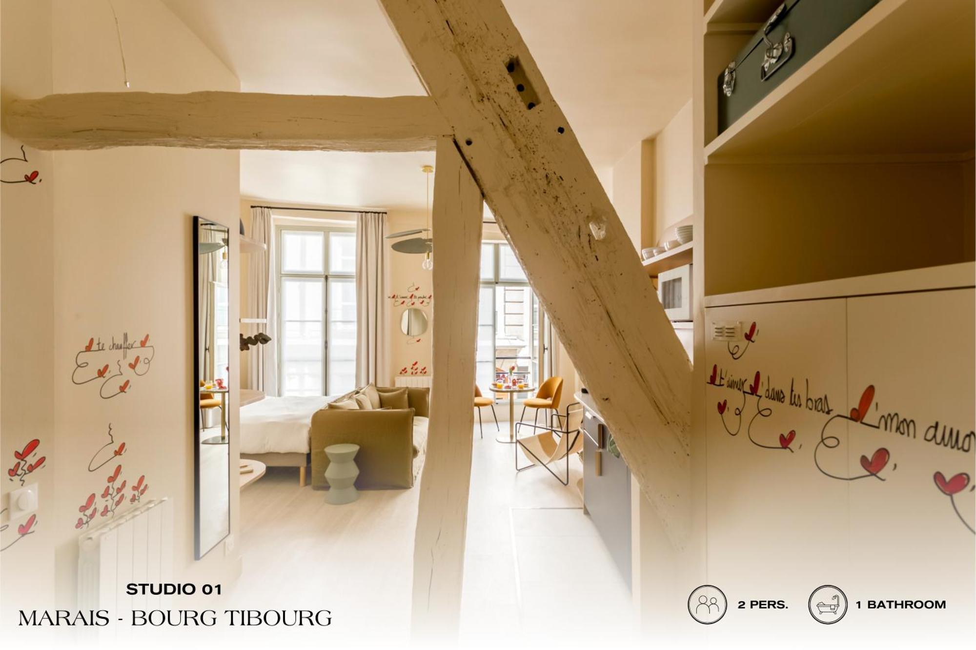 Beauquartier - Marais, Bourg Tibourg * Paris