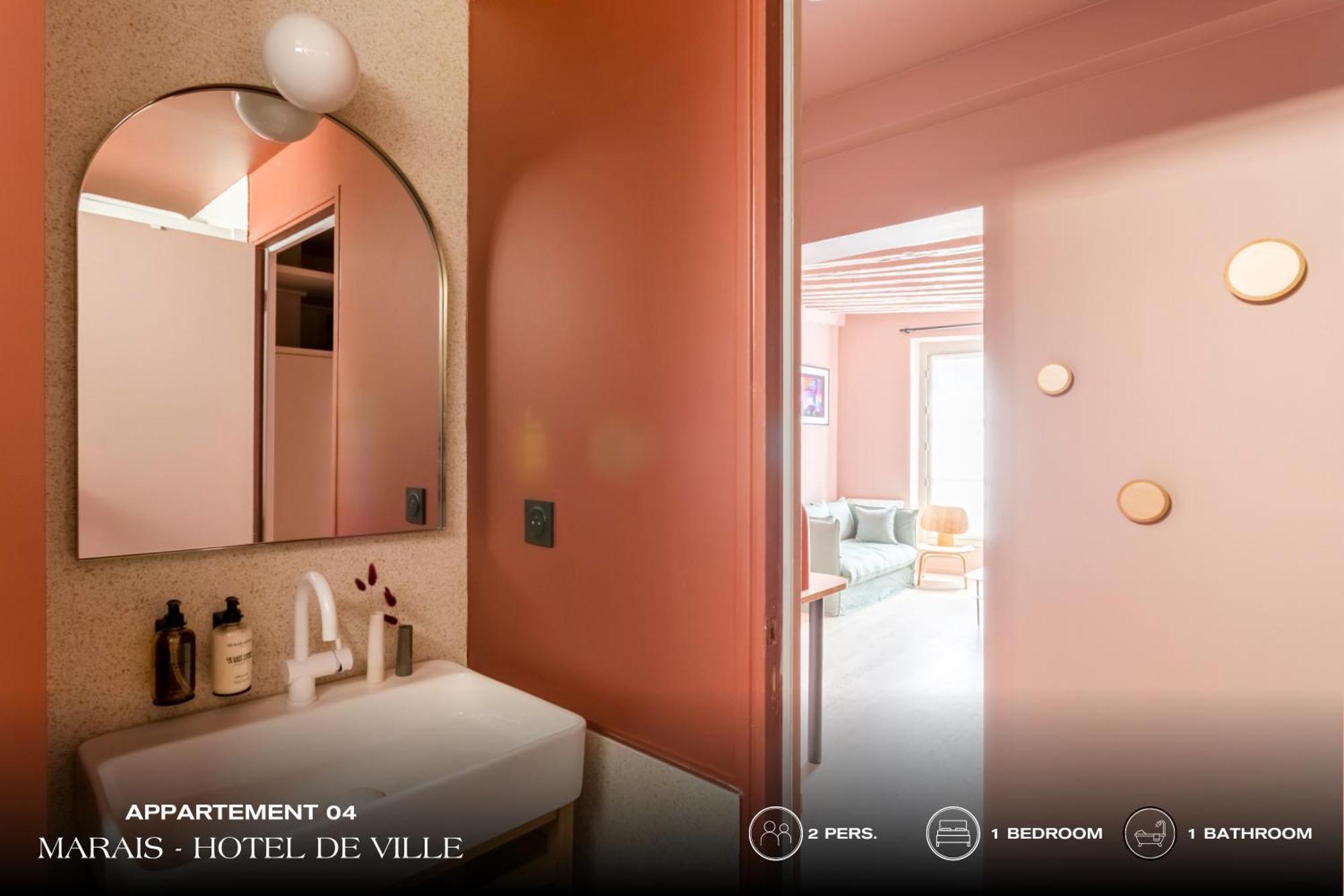 Beauquartier - Marais, Bourg Tibourg Apartamento *