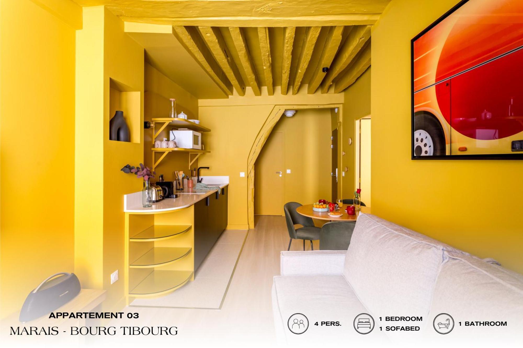 Beauquartier - Marais, Bourg Tibourg Paris
