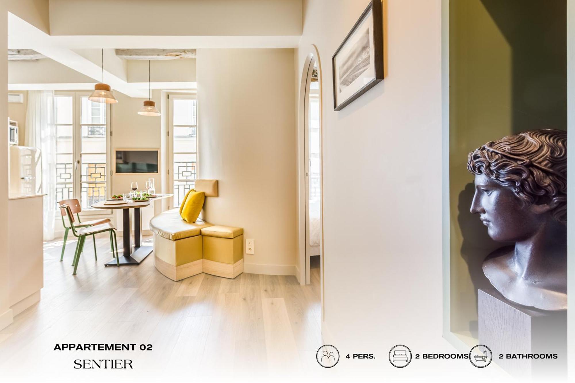 Apartamento Beauquartier - Sentier Paris