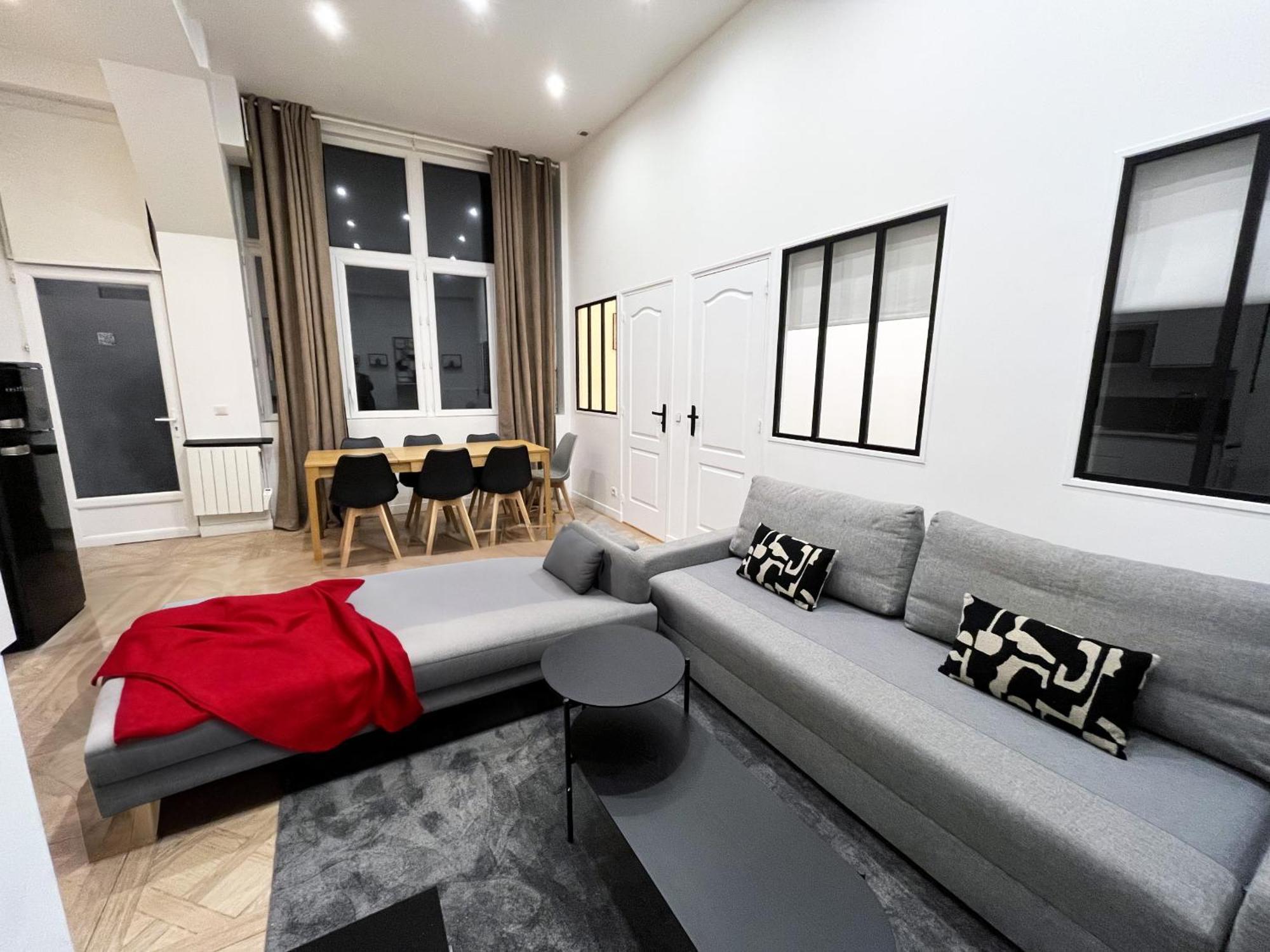 Urban Flat 66 - Pretty 3 Bedroom In Apartamento Paris