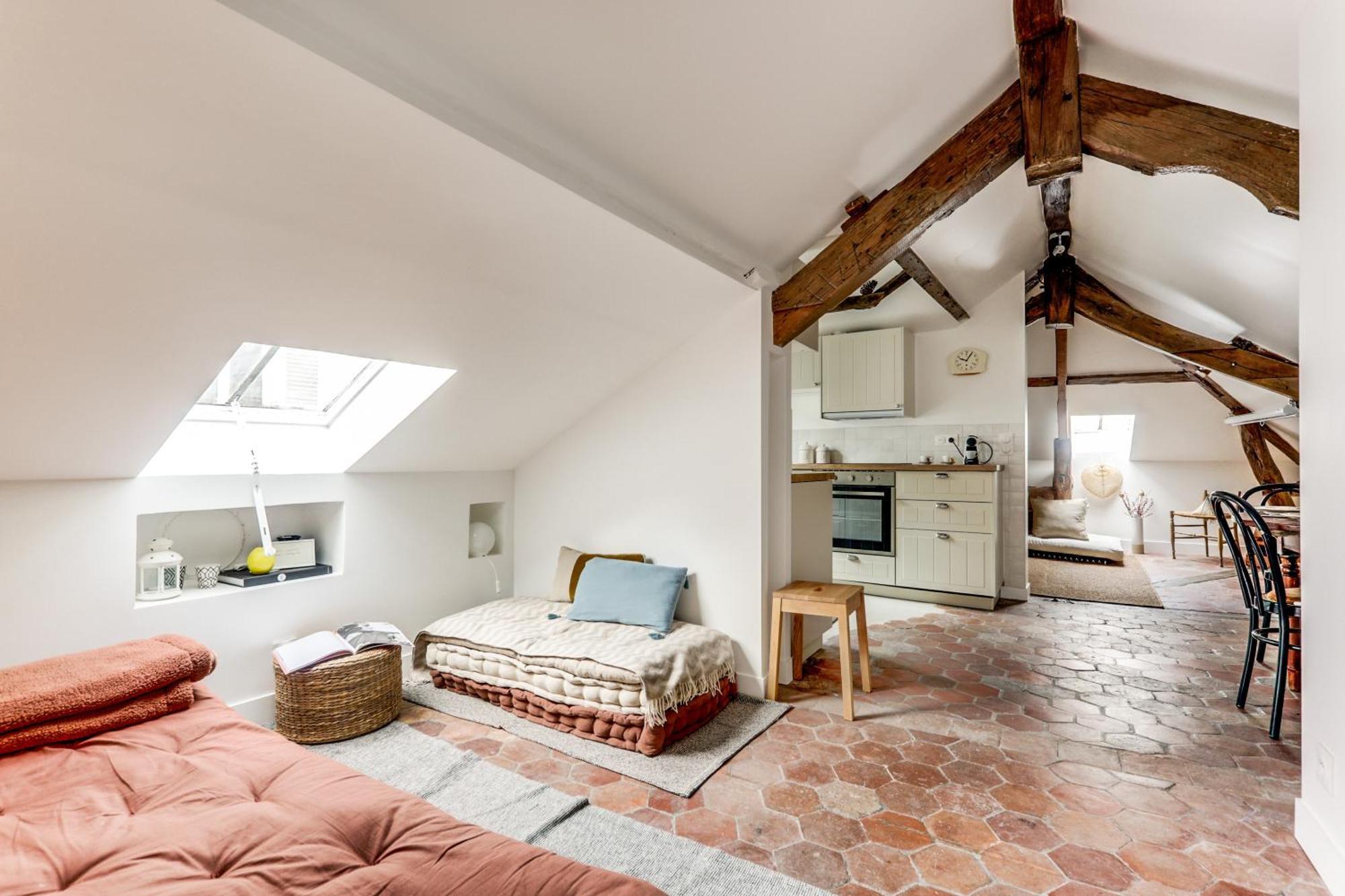 De Charme Sous Les Toits Appartement Paris