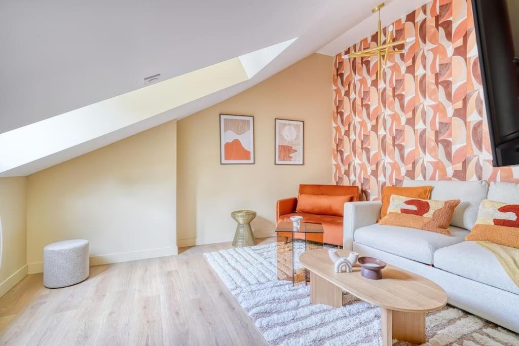 Apartment 4d#appart 4pers # 1 # Commerce # 15#ac Paris
