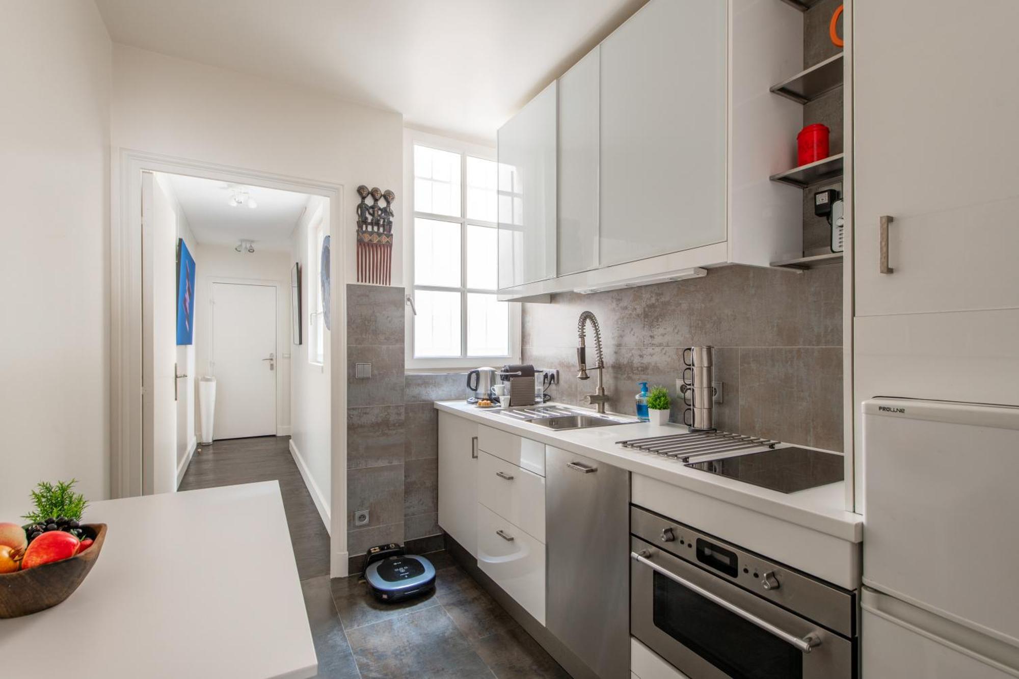 Charming 4 Guests At Galeries Lafayette And Printemps 9th Ard With Air Conditioning Appartement Paris