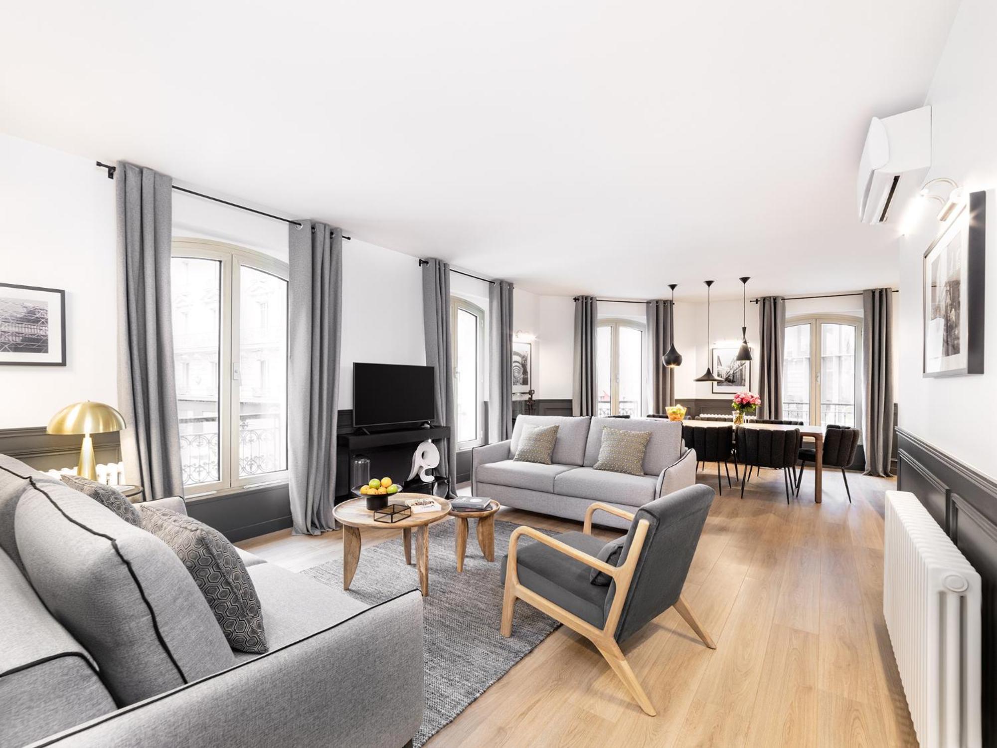 Livinparis - Luxury A/c 3 Bedrooms Opera Iii