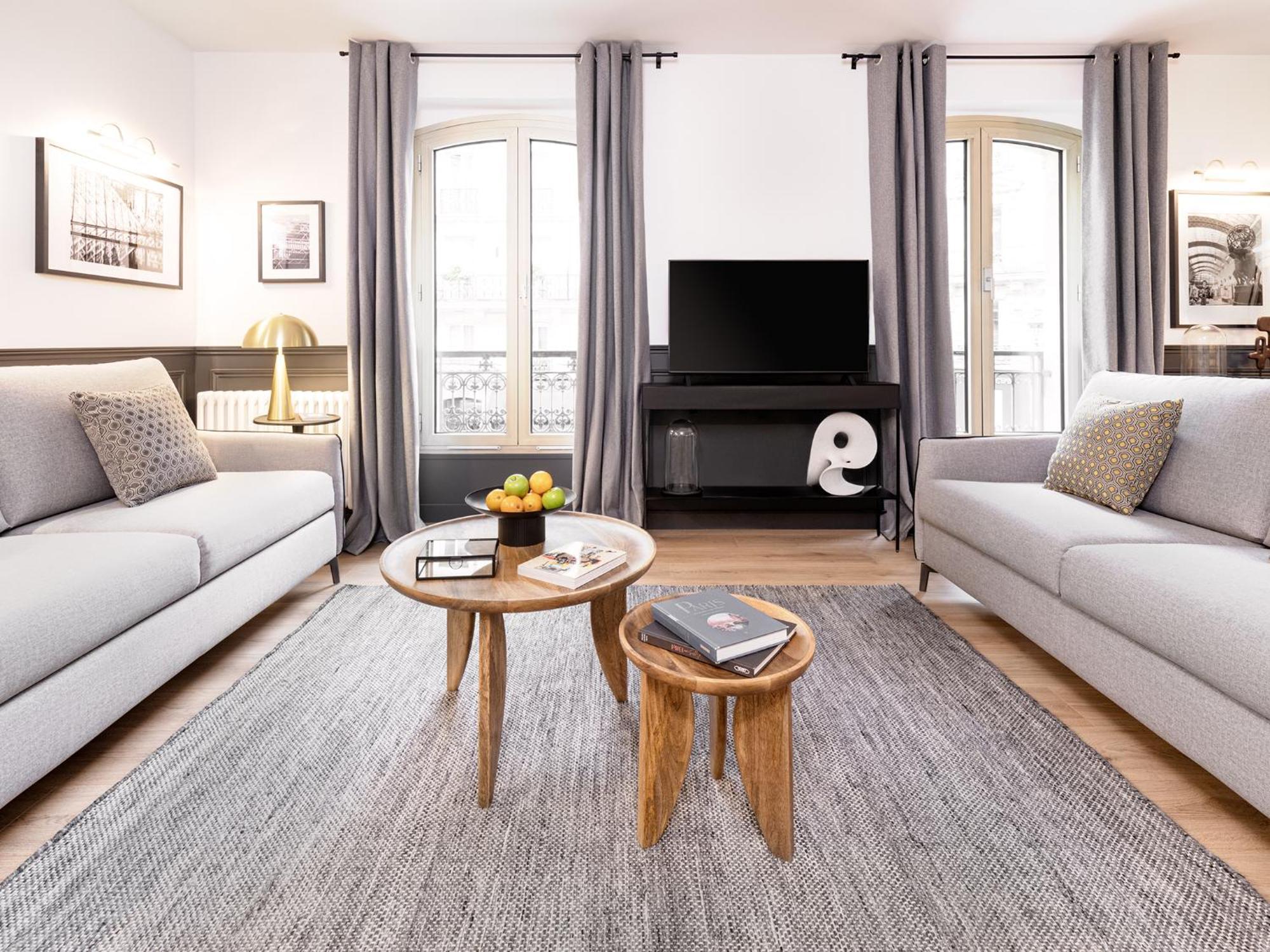 Livinparis - Luxury A/c 3 Bedrooms Opera Iii Apartment Paris