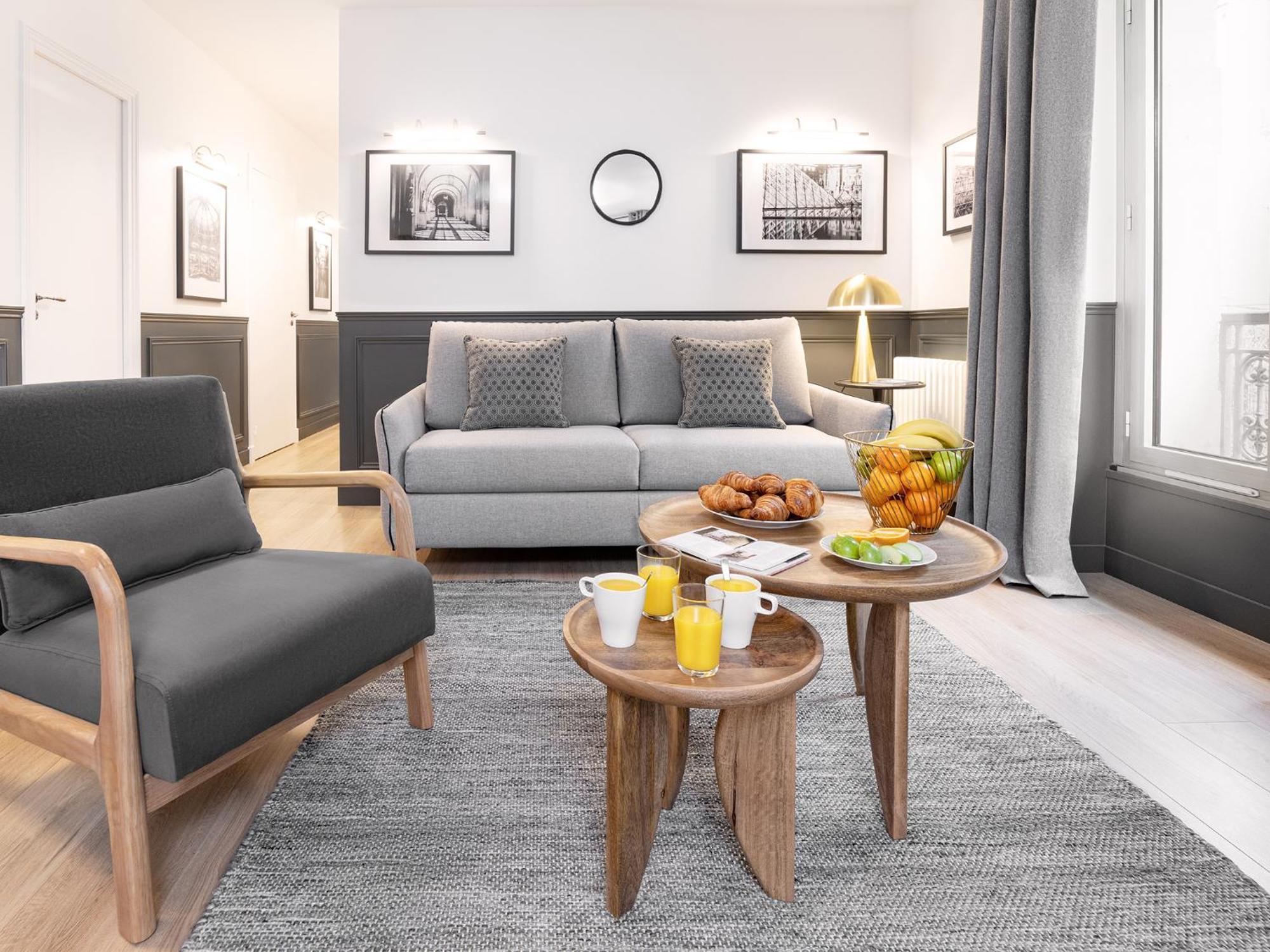 Livinparis - Luxury A/c 3 Bedrooms Opera Iii