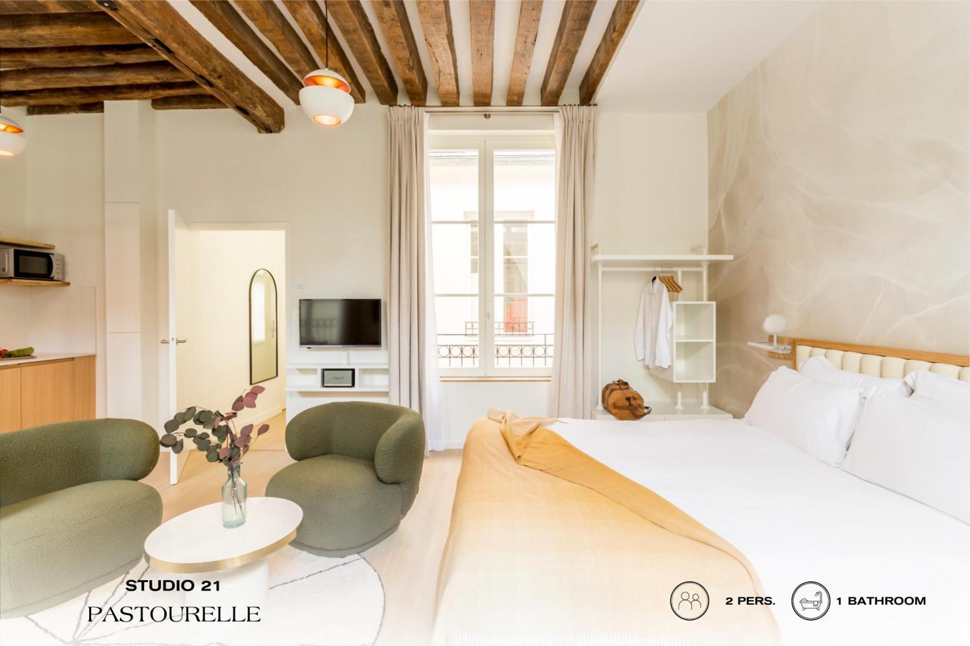 Beauquartier - Marais, Pastourelle Apartment *