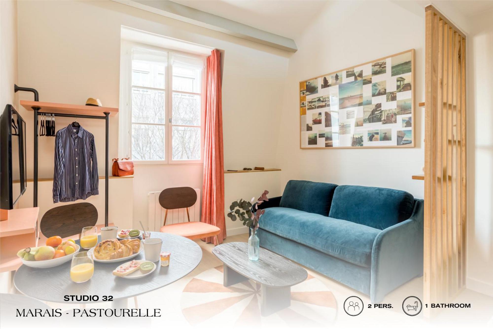 Apartment Beauquartier - Marais, Pastourelle Paris
