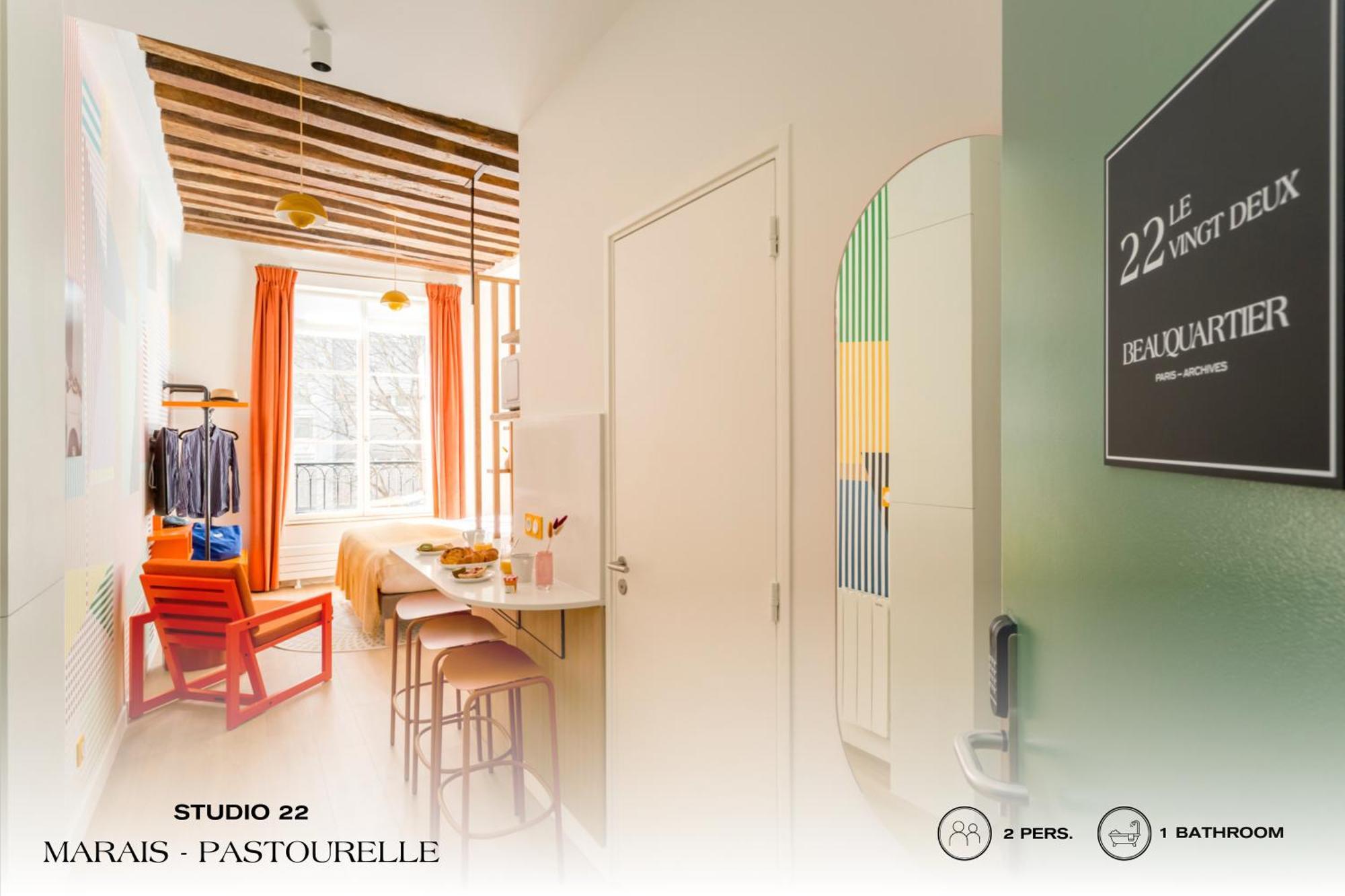 Beauquartier - Marais, Pastourelle Apartment *