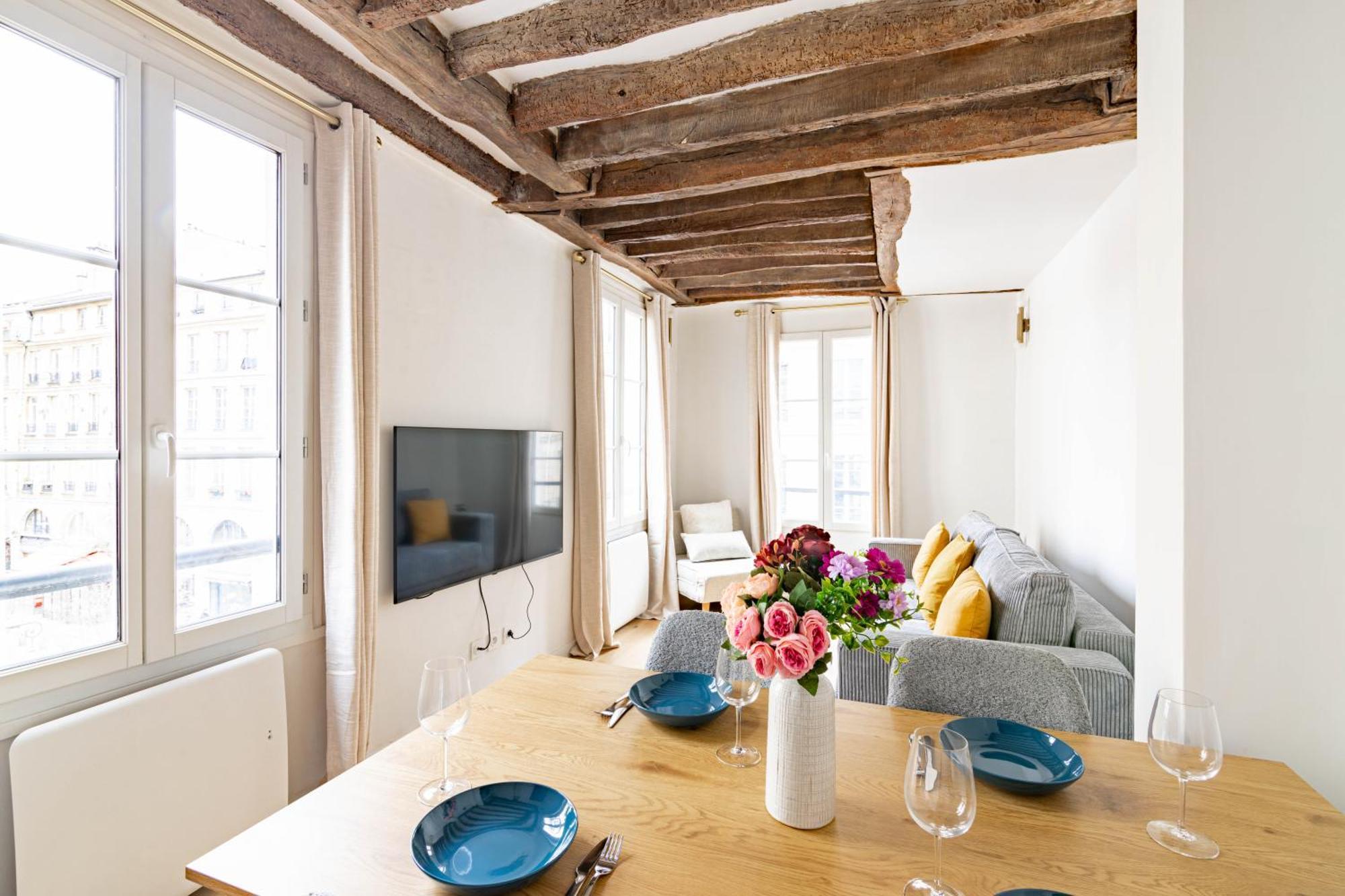 Quartier Fontaine Chatelet Les Halles Free Netflix Apartamento *