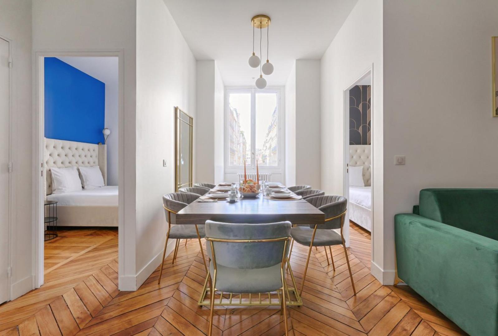 Apartment Harmonious Flat Parc Monceau 8p Paris