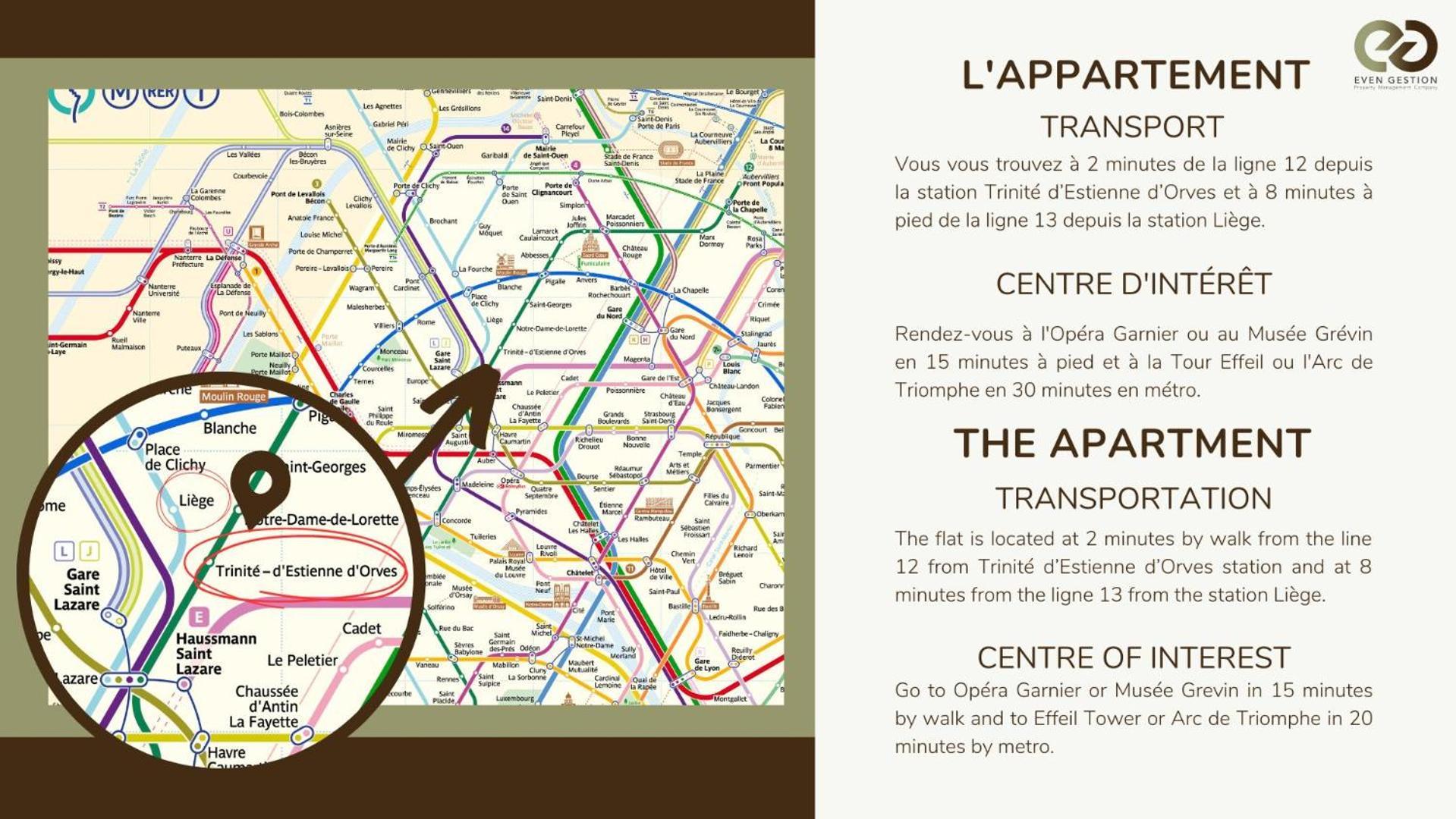 3 Cozy Near Galeries Lafayette-12pers Apartment *