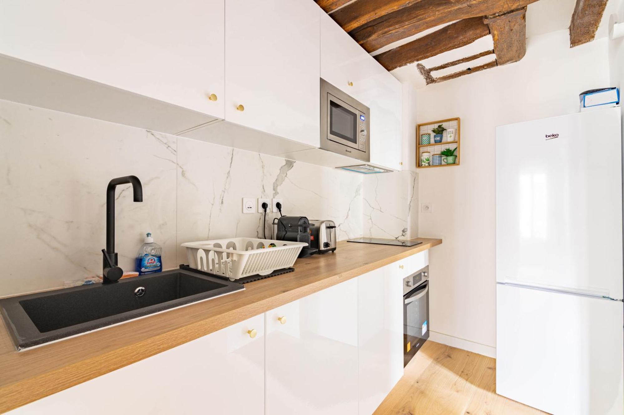 Apartamento Quartier Fontaine Chatelet Les Halles Free Netflix Paris