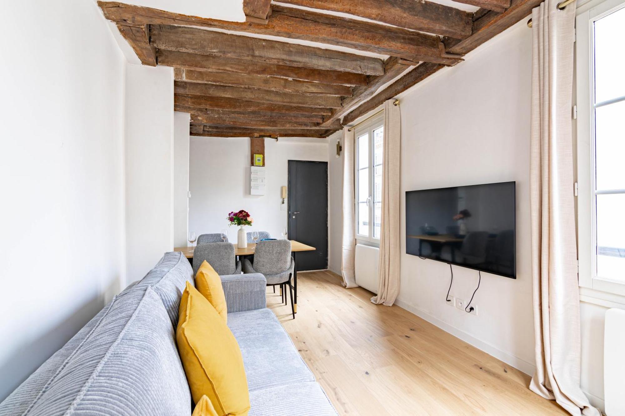 Apartment Quartier Fontaine Chatelet Les Halles Free Netflix Paris