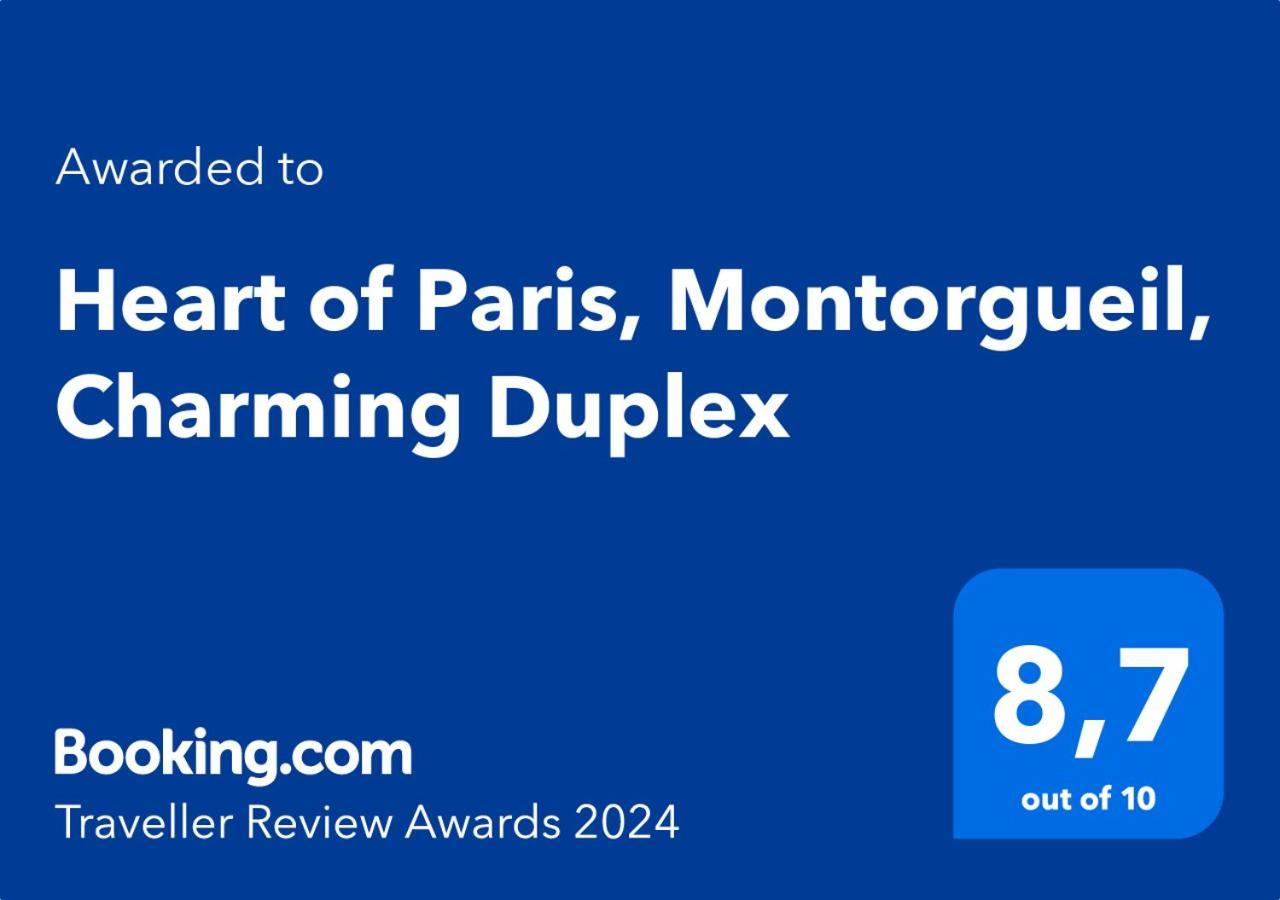 Heart Of Paris, Montorgueil, Charming Duplex