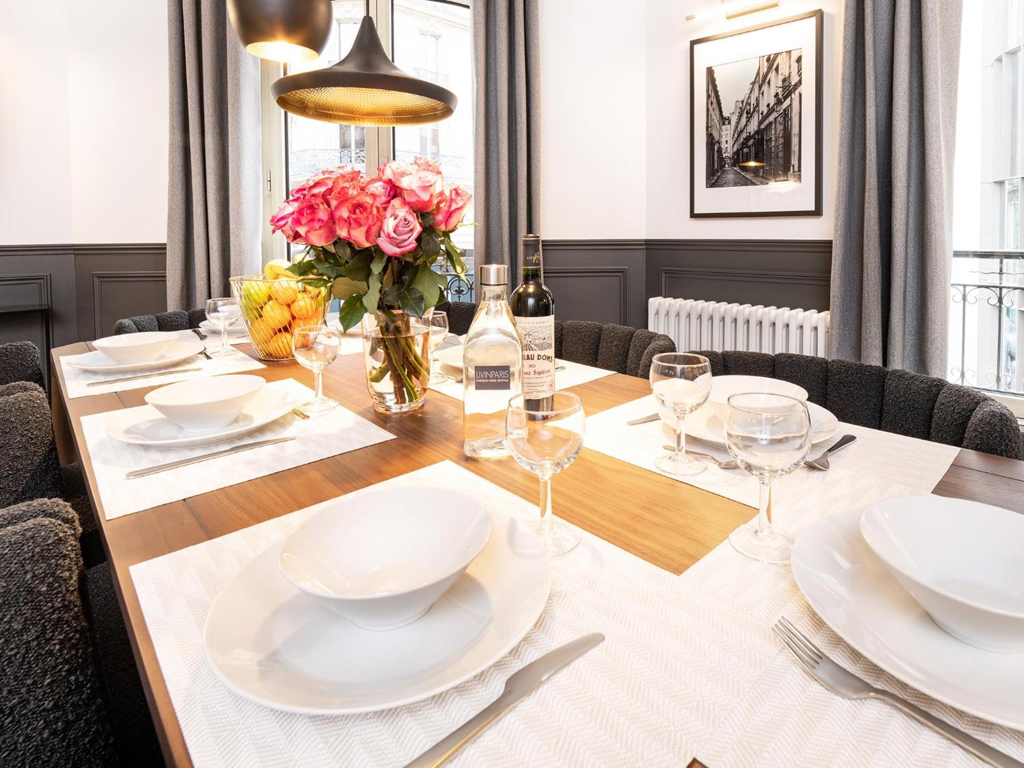 Livinparis - Luxury A/c 3 Bedrooms Opera Iii Apartment Paris