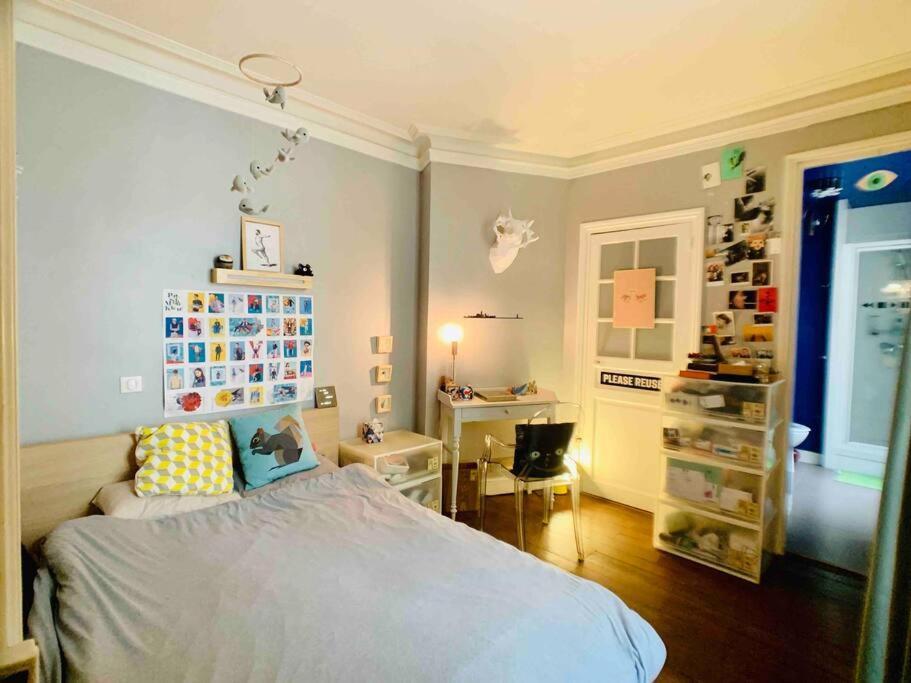 Artist Designed Flat In Central Area Montparnasse Apartment Paris
