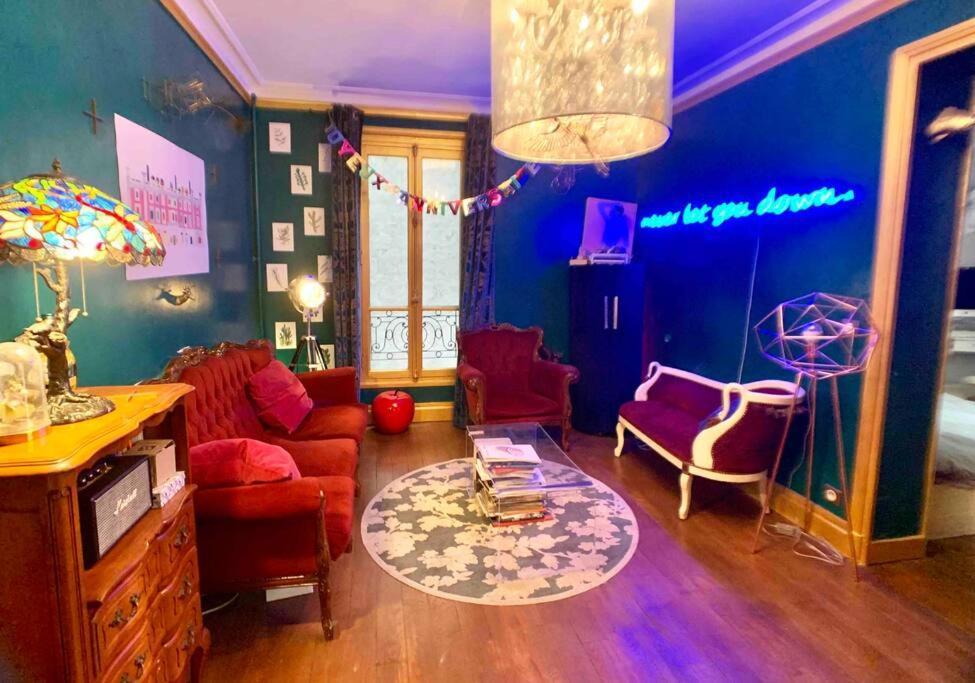 Artist Designed Flat In Central Area Montparnasse