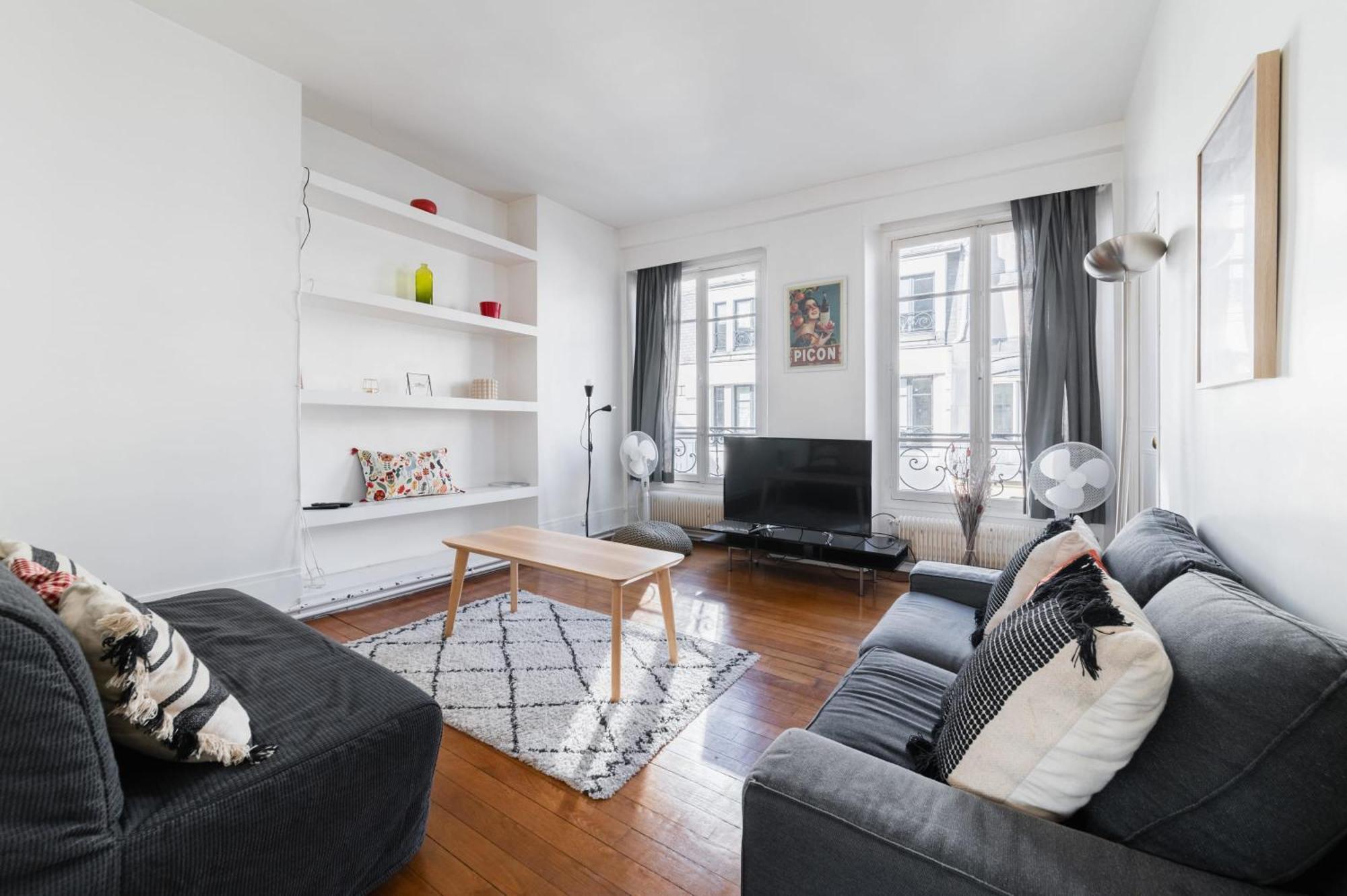 Paisible Proximite Des Halle - 4p - Flat-guest Apartment Paris