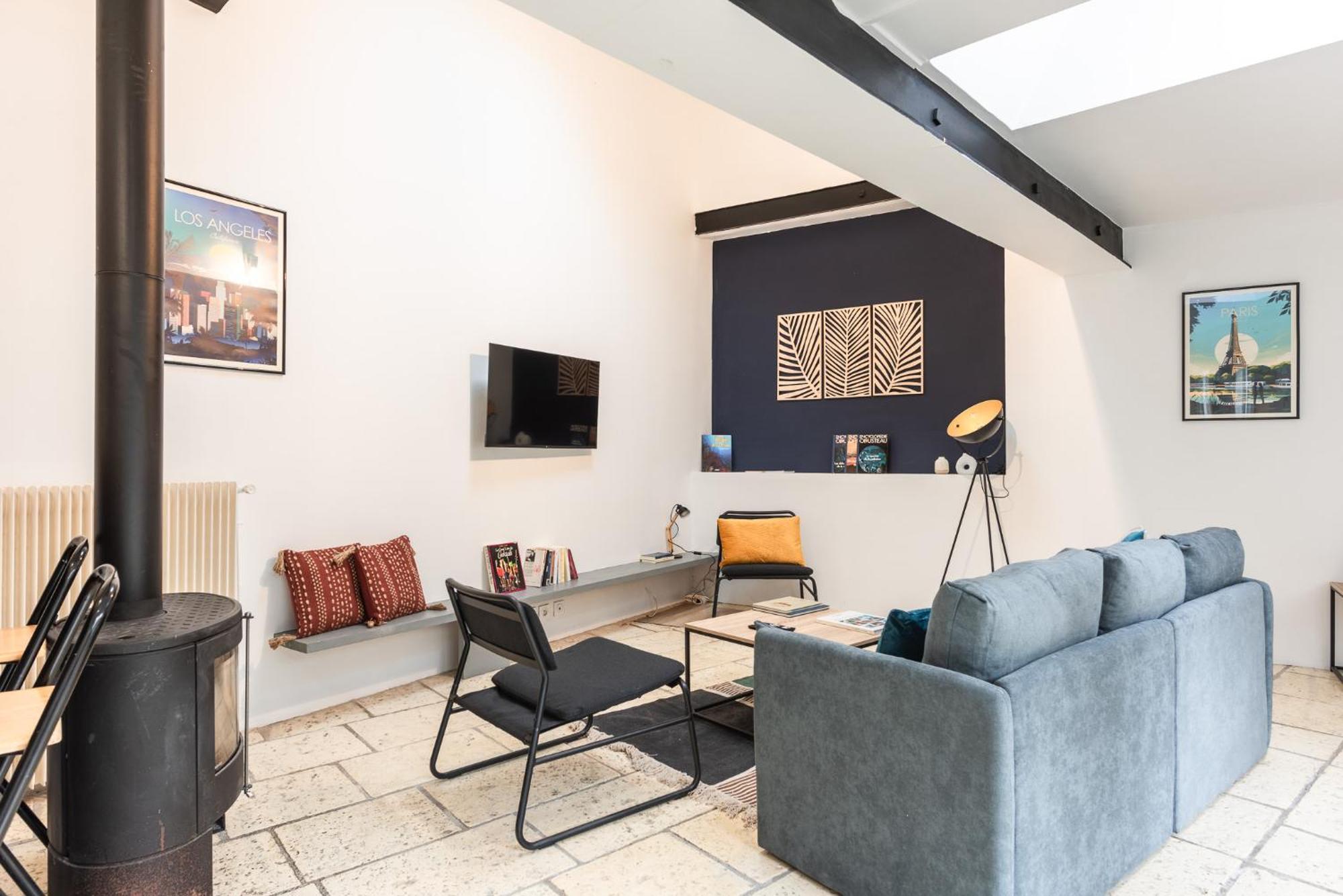 Garden Loft In The Heart Of - 6 Guests Apartment *