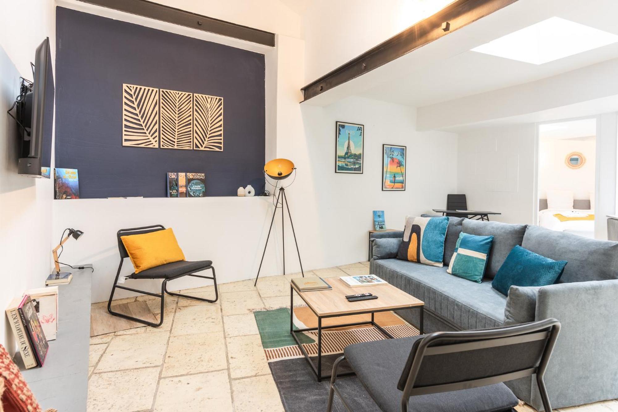 Garden Loft In The Heart Of - 6 Guests Apartment