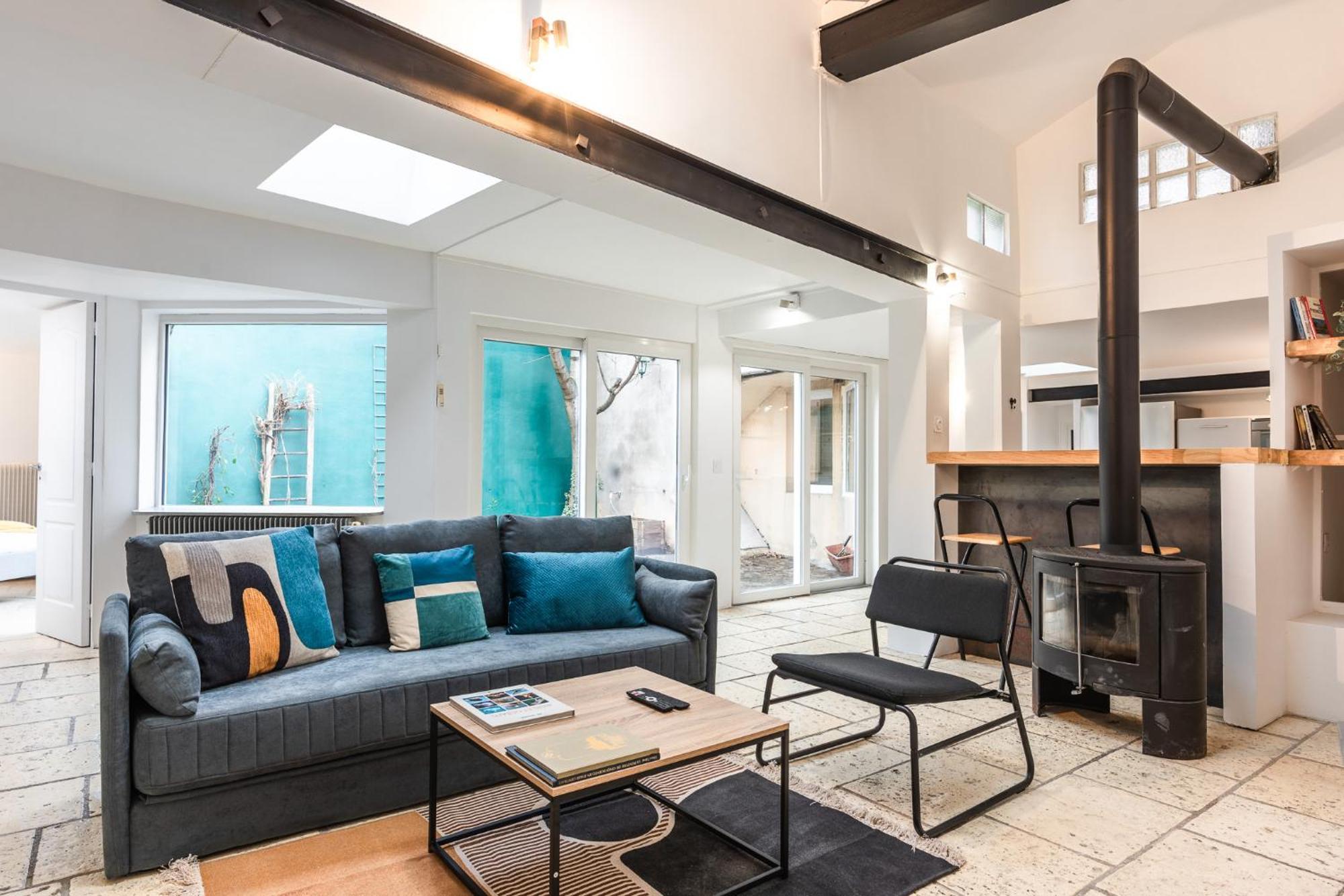 Garden Loft In The Heart Of - 6 Guests