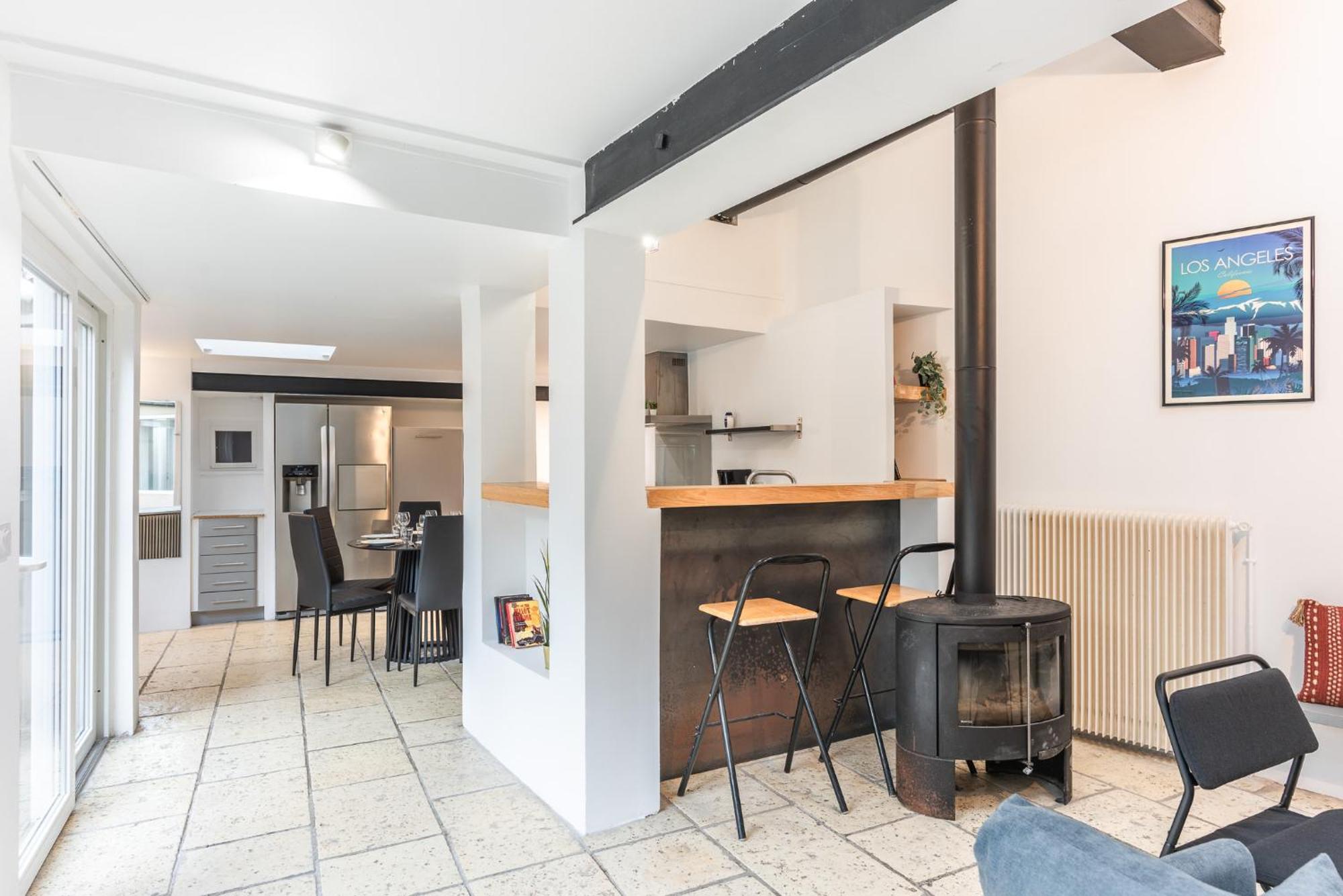 Apartment Garden Loft In The Heart Of - 6 Guests