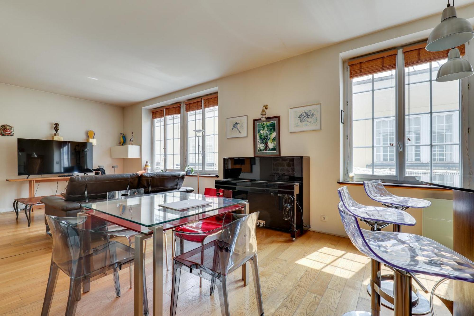 Apartment Duplex Calme Et Lumineux Au Coeur De Bastille *