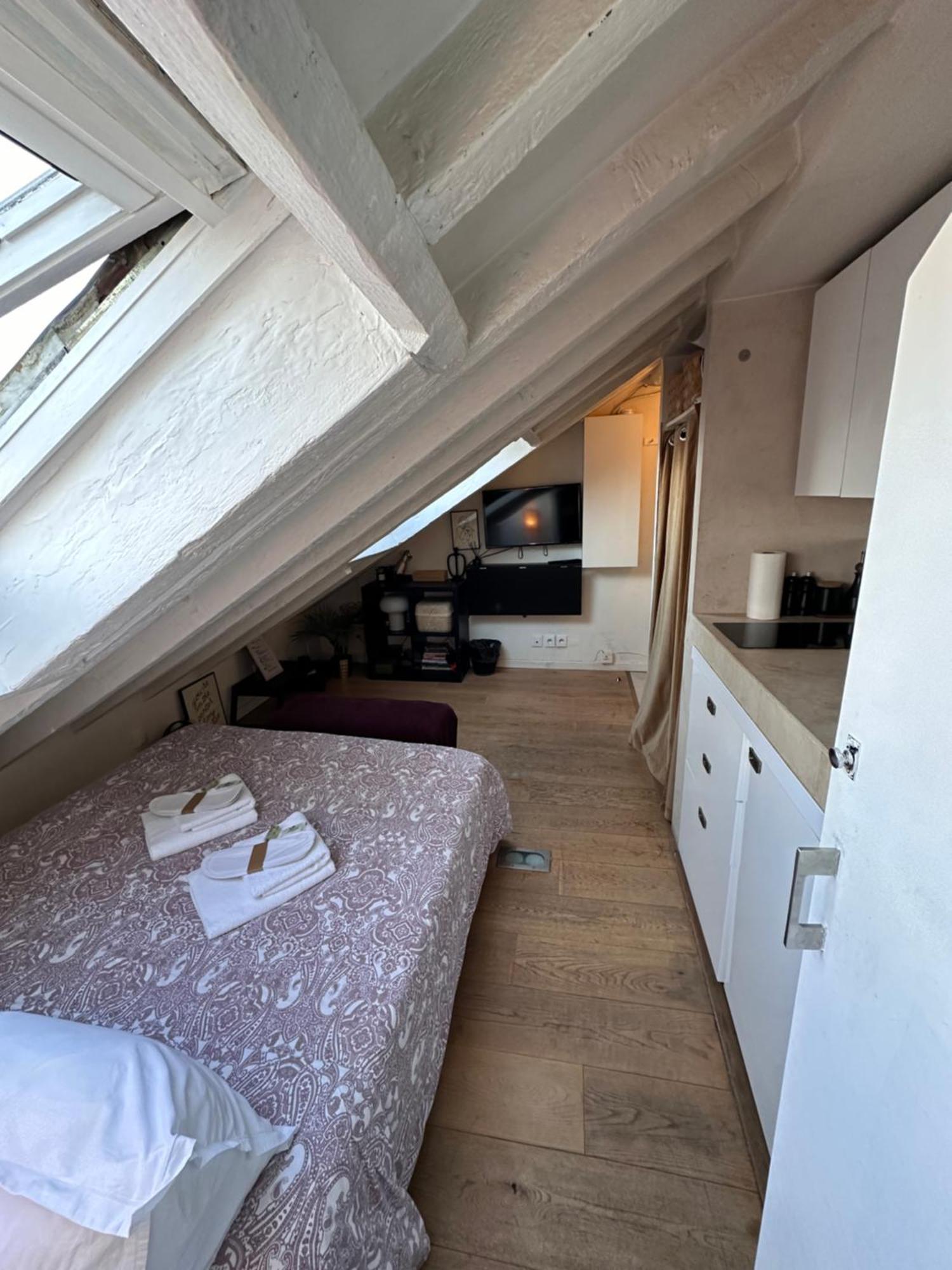 Marais Rooftop Studio - Metro Filles Du Calvaire Apartment