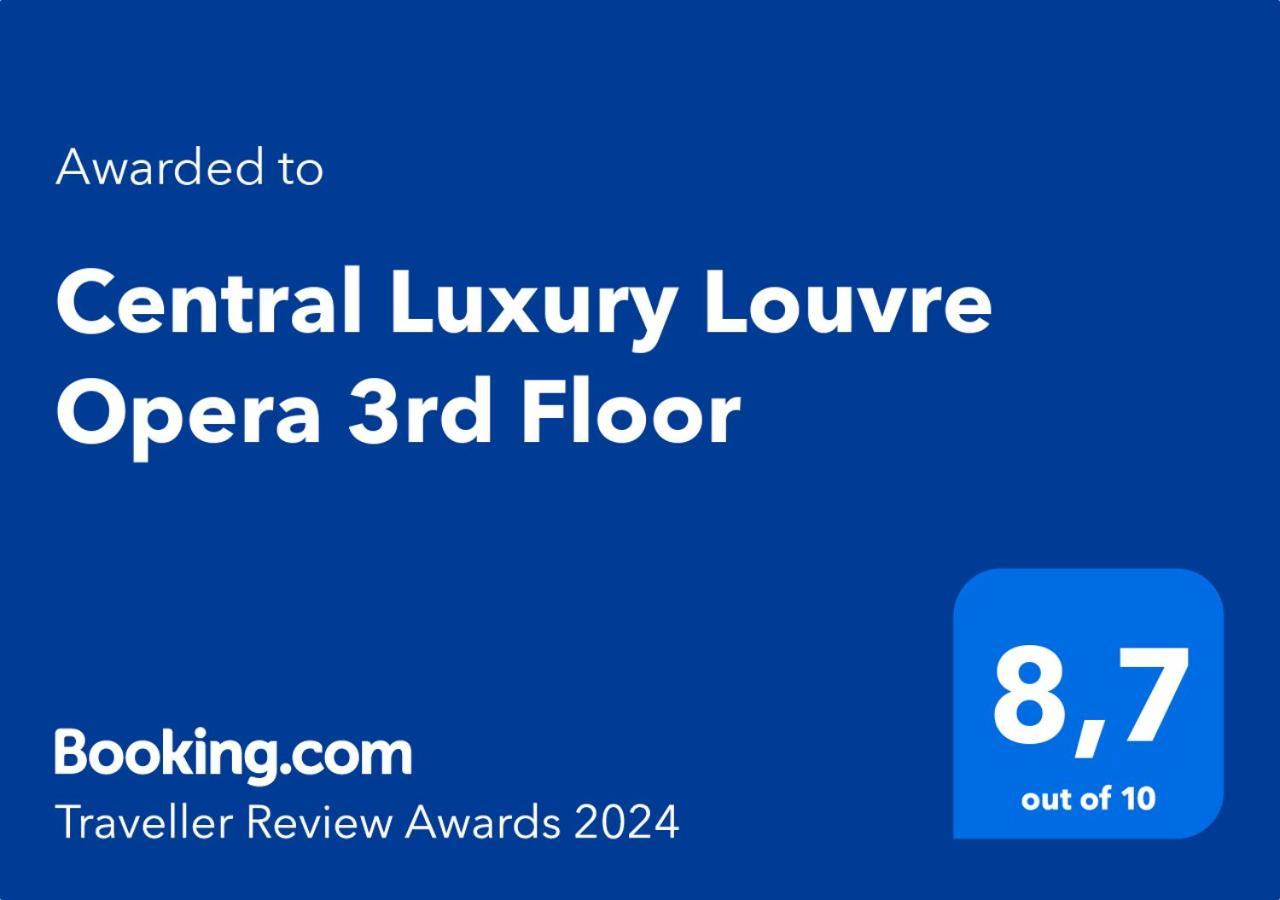 Central Luxury Louvre Opera 3rd Floor Apartment *