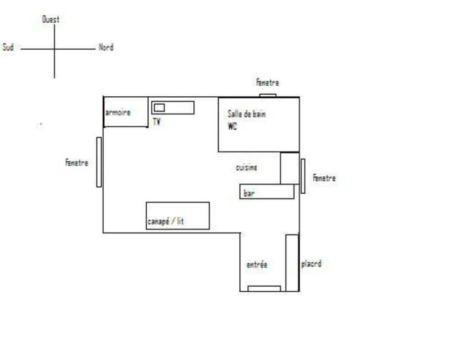 Apartment Studio 15e - Quartier Rue Du Commerce Paris