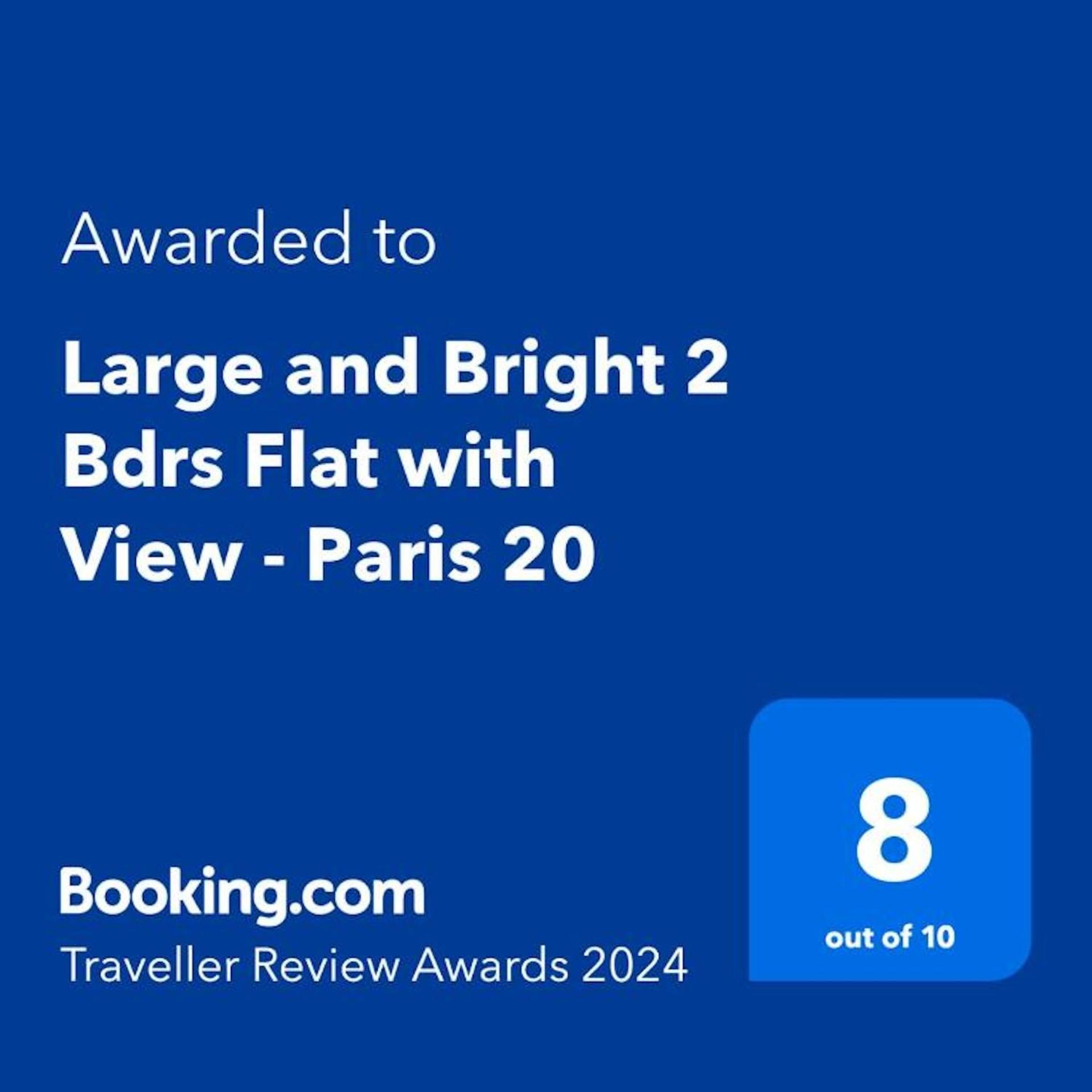 Apartment Large And Bright 2 Bdrs Flat With View - 20 Paris
