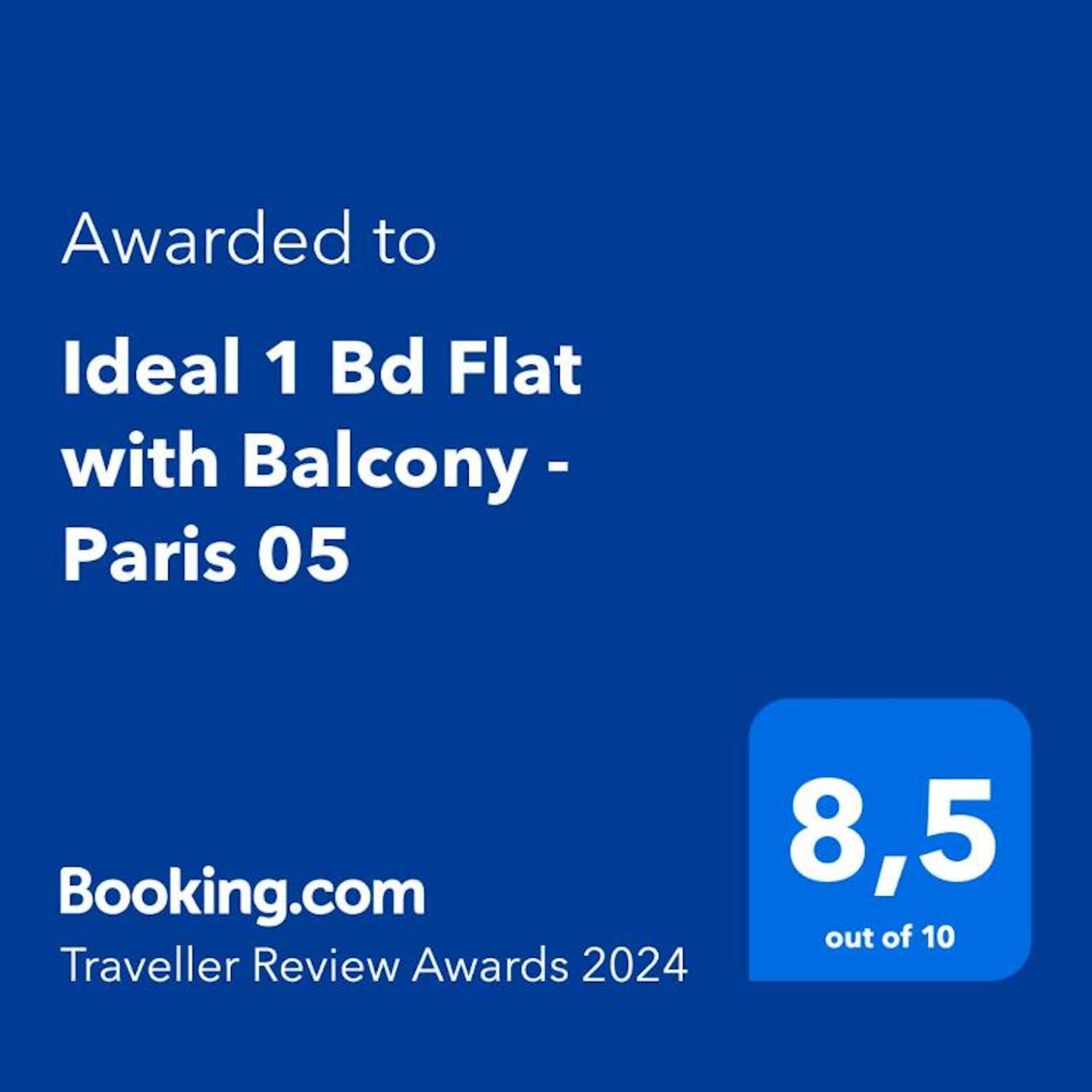 Ideal 1 Bd Flat With Balcony - 05 Apartment Paris