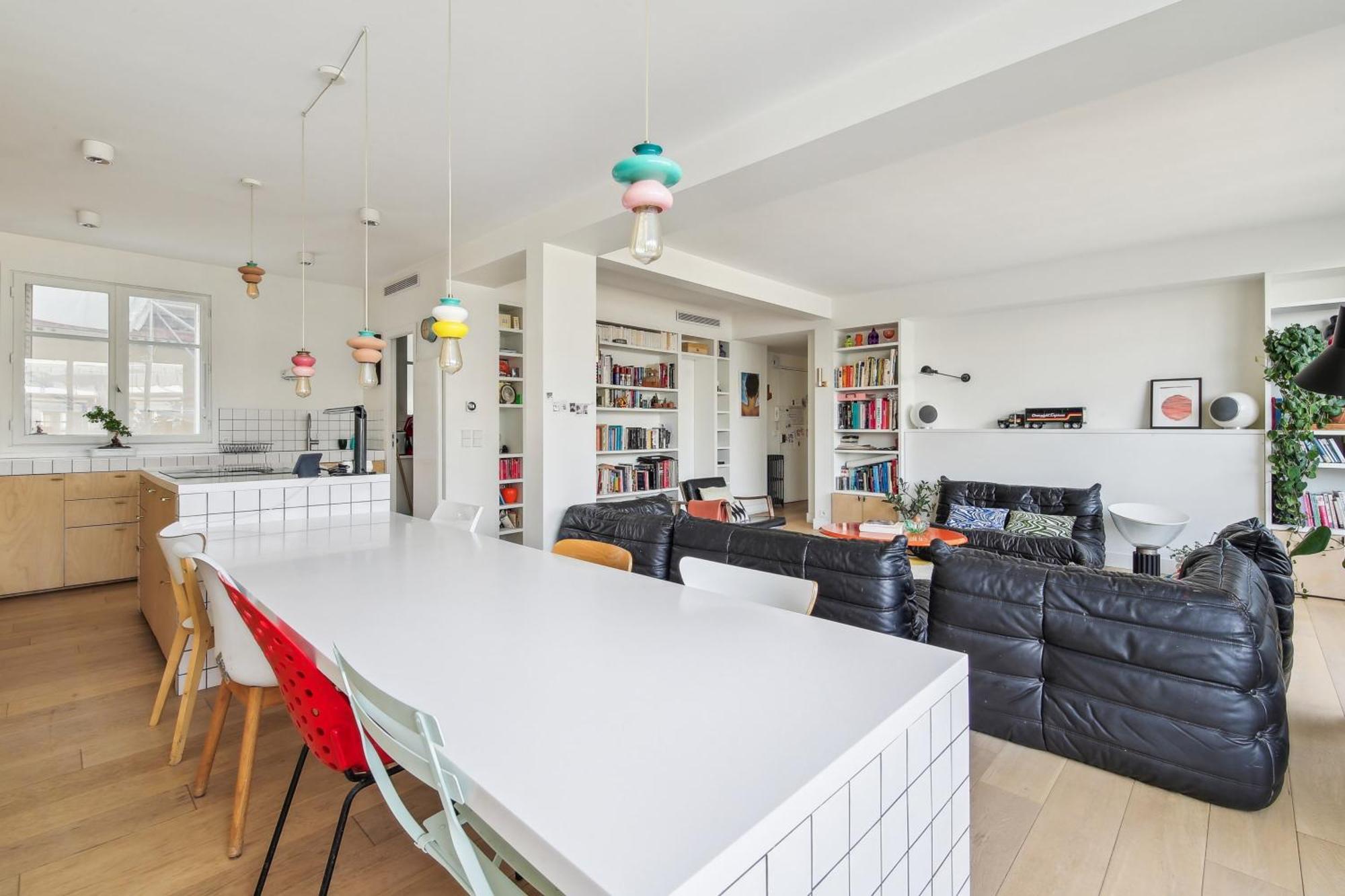 Apt Avec Balcon Design Par Fleur Delesalle 6 Pers * Paris