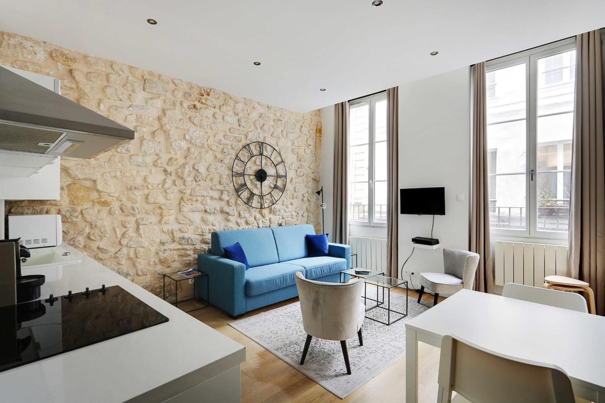 Apartment Confortable -1br 4p- Quartier Beaubourg Paris