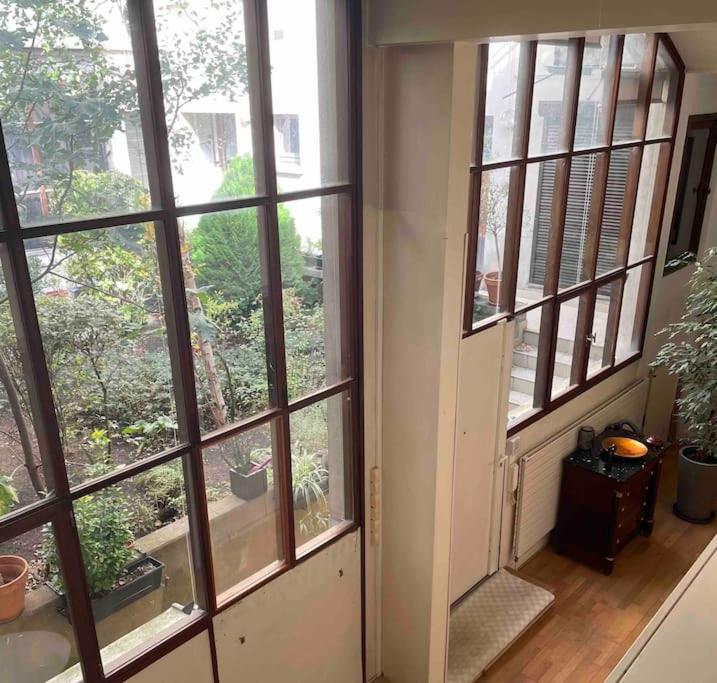 Appartement Loft On A Garden, Charm & Calm And Elegant *
